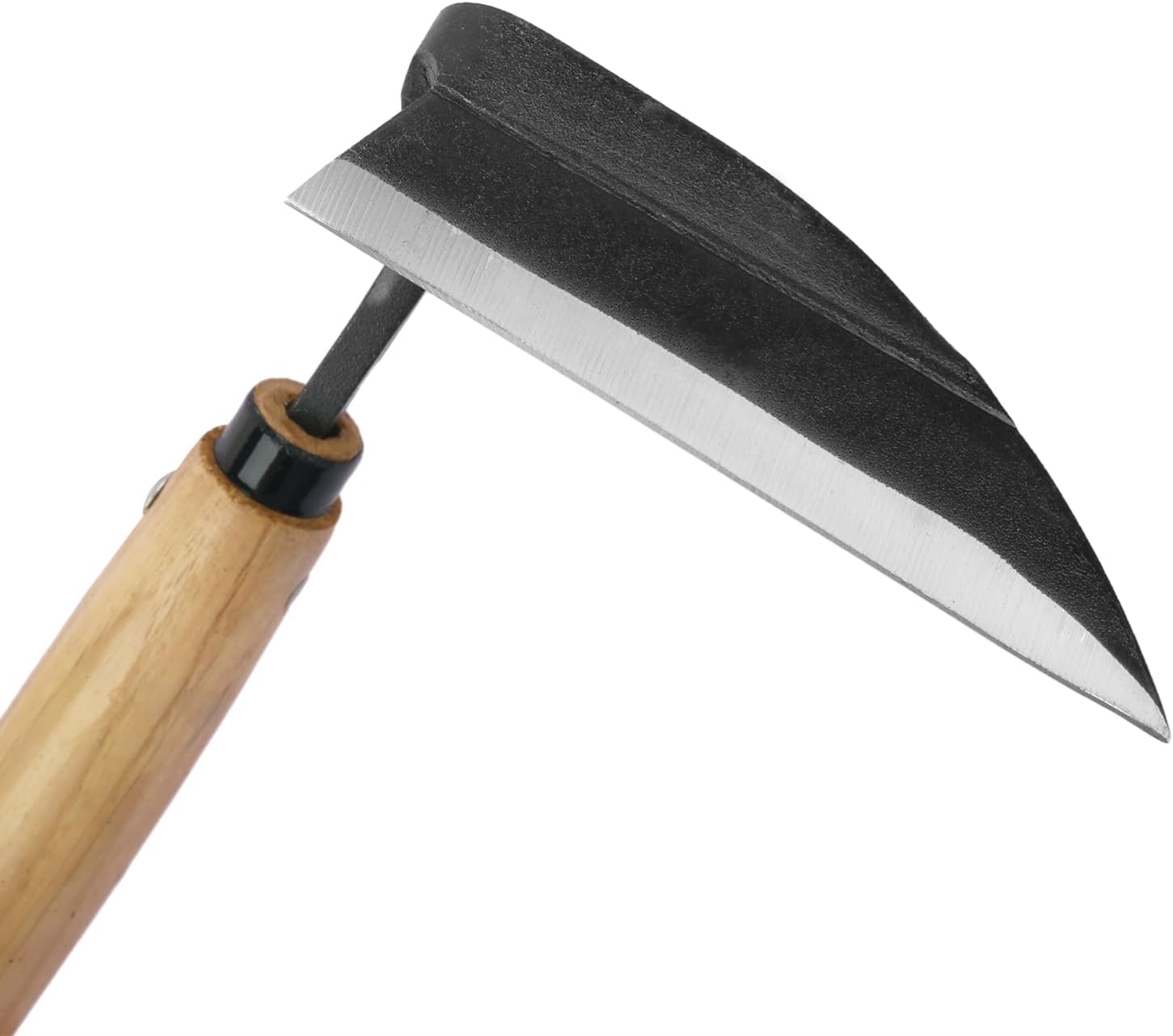 2 Pack Japanese Hand Weeding Sickle Garden Tools with Premium Composite Steel Curved Blade, Japanese Weeding Tools for Efficient Gardening, Planting, Landscaping
