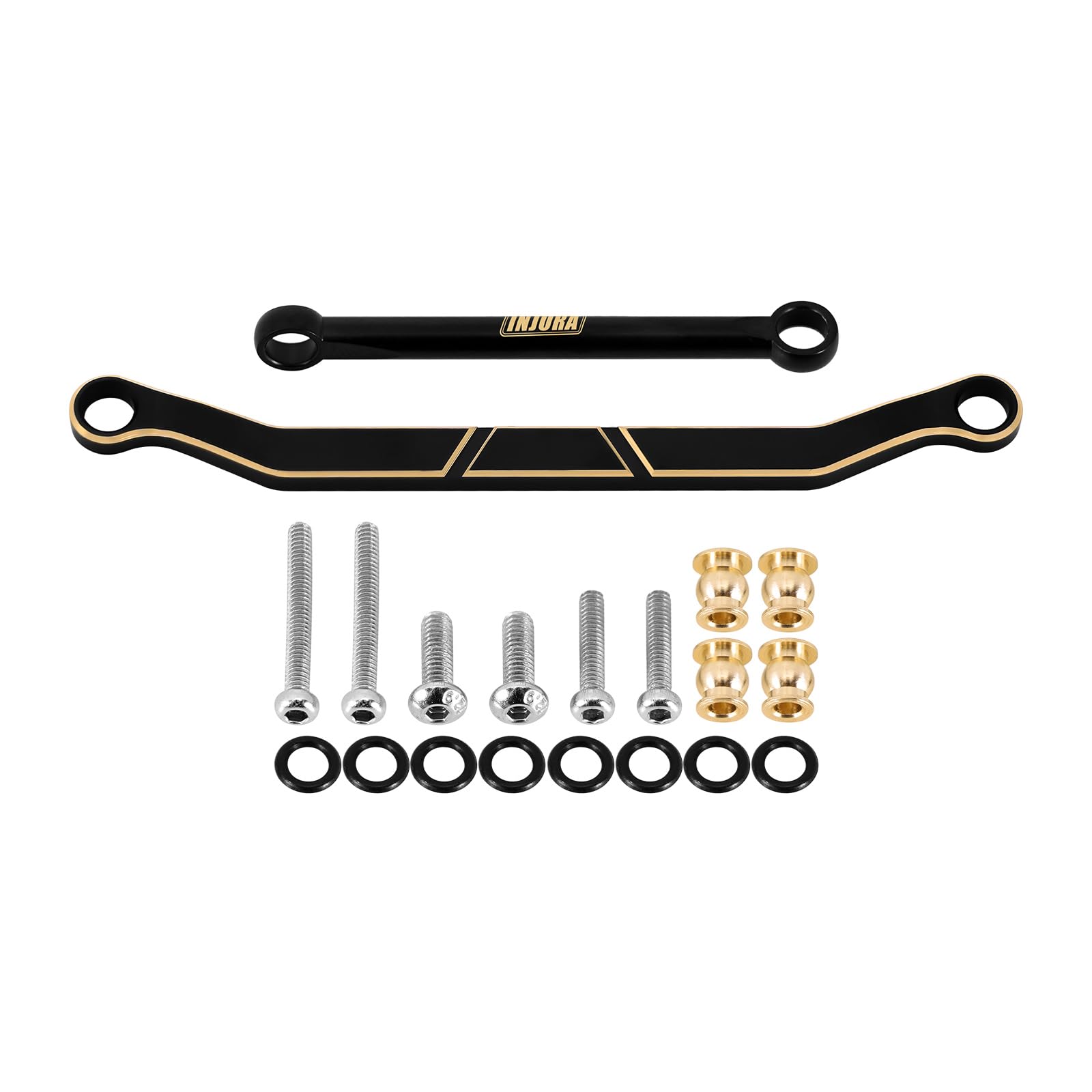 Ascent 18 Injora Redcat INJORA Black Coating Brass Skid Plate