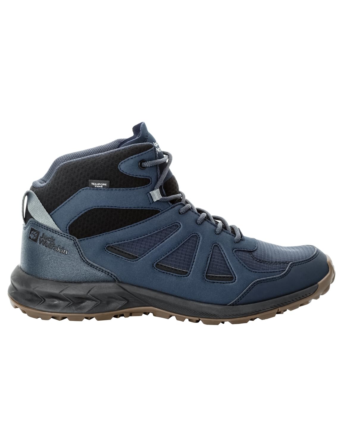 Jack Wolfskin Herren Woodland Texapore Mid MTrekking- & Wanderstiefel
