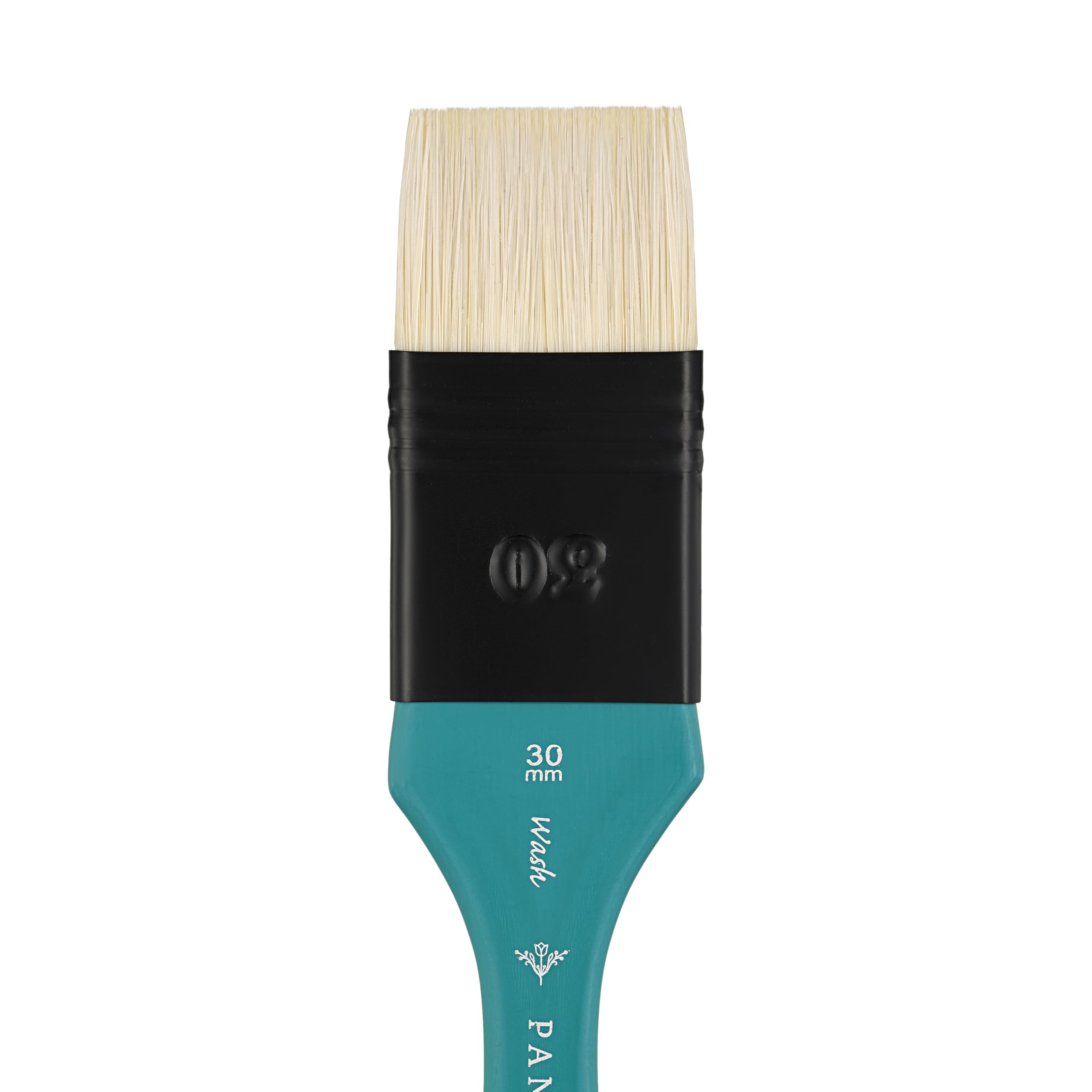 Pan Art Synthetic Wash Brush No.30 for Oil Painting 1 Piece, Blue, Nr. 30 - Image 2