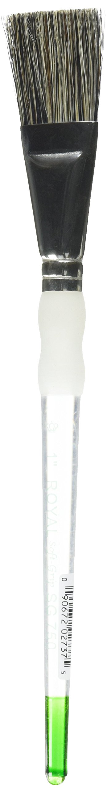 Omnia Gold Royal Brush Soft Grip Taklon Artist's Glaze Sg750-1" Paintbrush