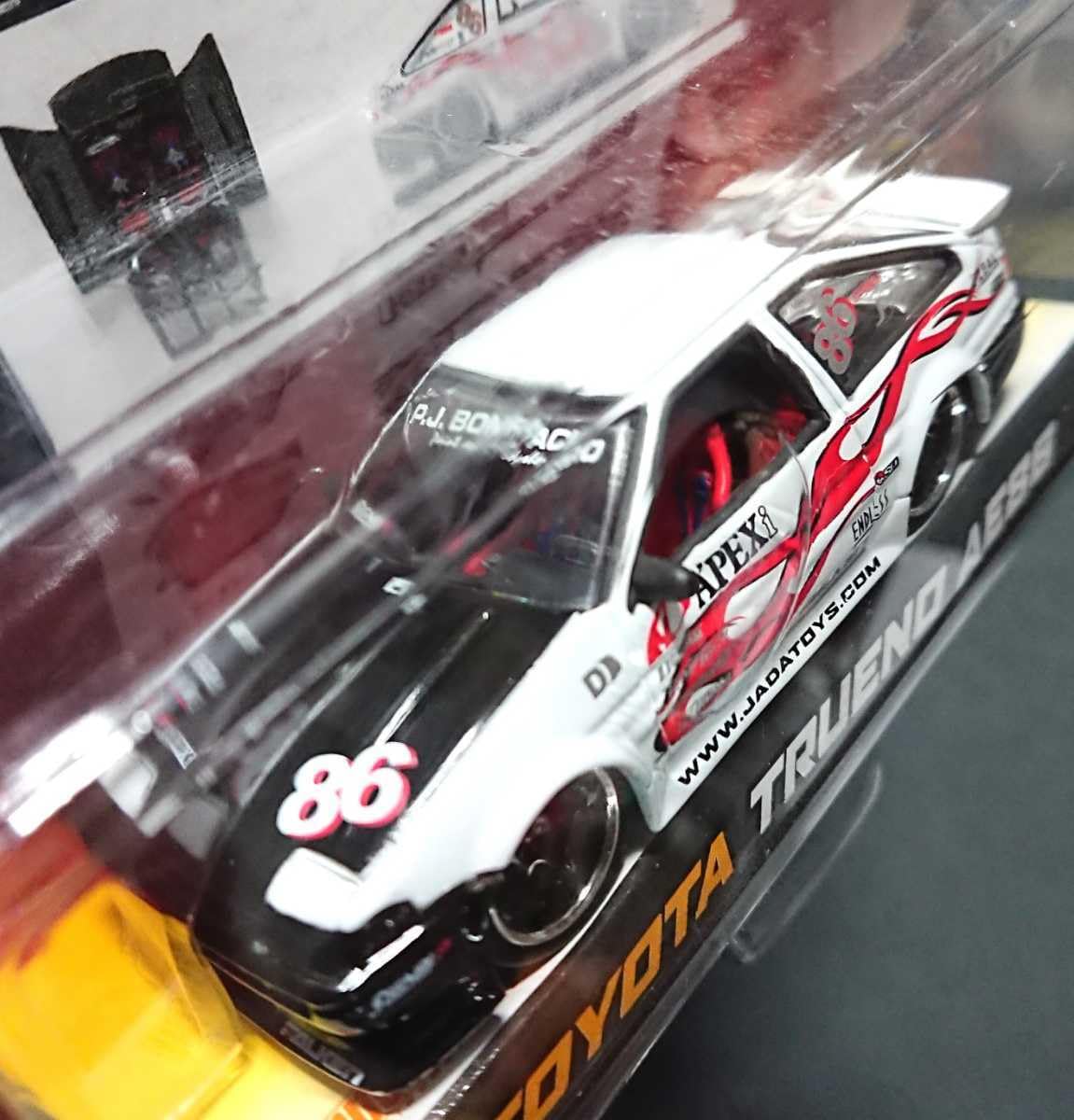 1/64 Jada Toys AE８６ セット売り Yahoo!オークション - 1 64 JADA TOYS TOYOTA AE86 2台セット