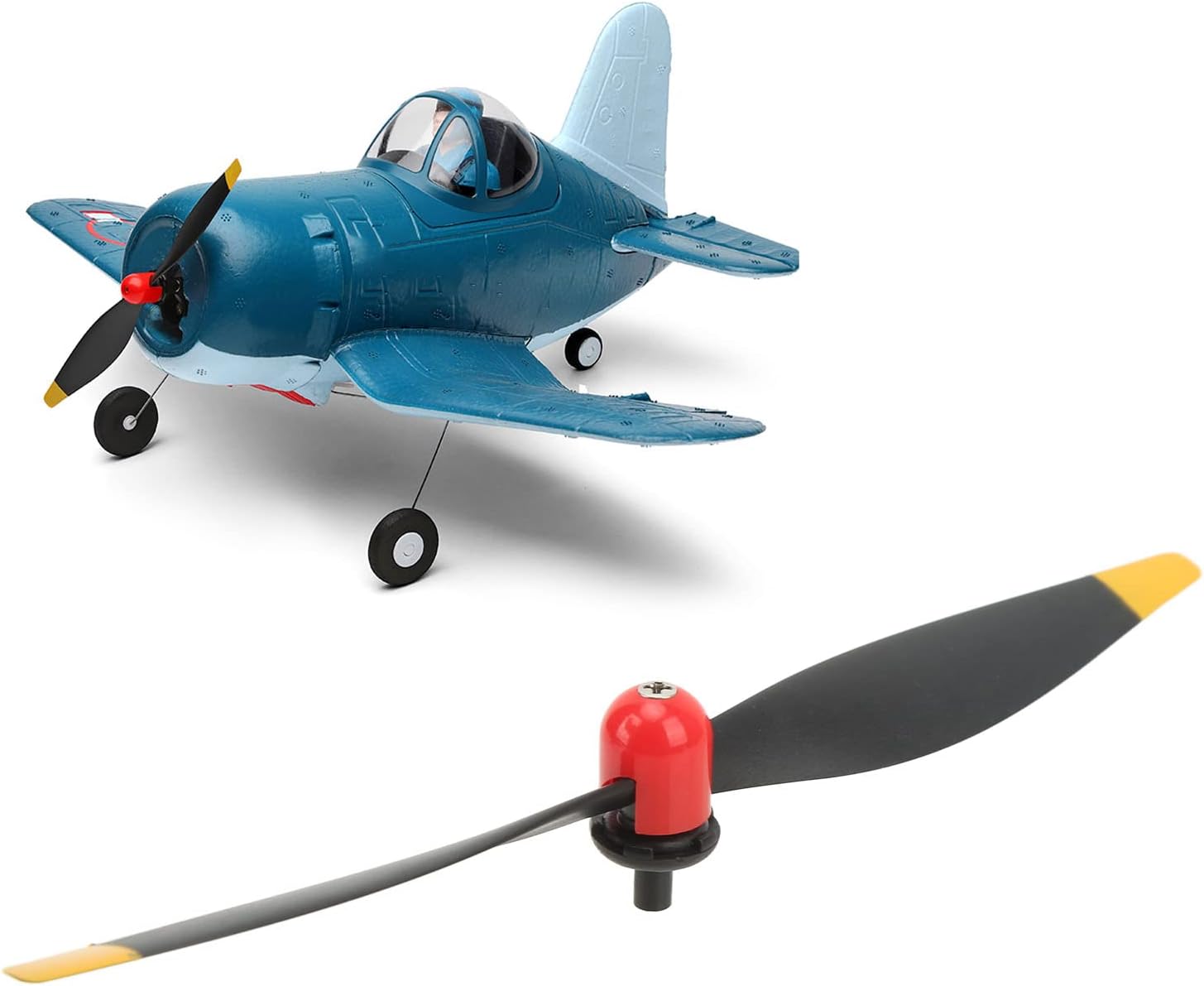 RC Plane Propellers, RC Plane Propeller Paddle Set Practical Plastic Original RC Propeller Prop Blade RC Parts for XK Remote Control Aircraft image 4