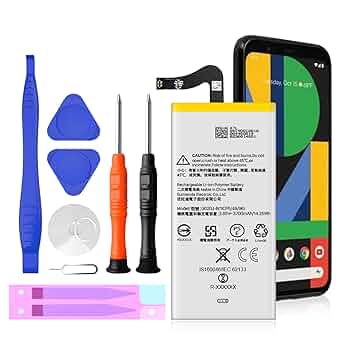 Amazon.com: TQTHL Pixel 4 XL Battery Replacement Kits (New