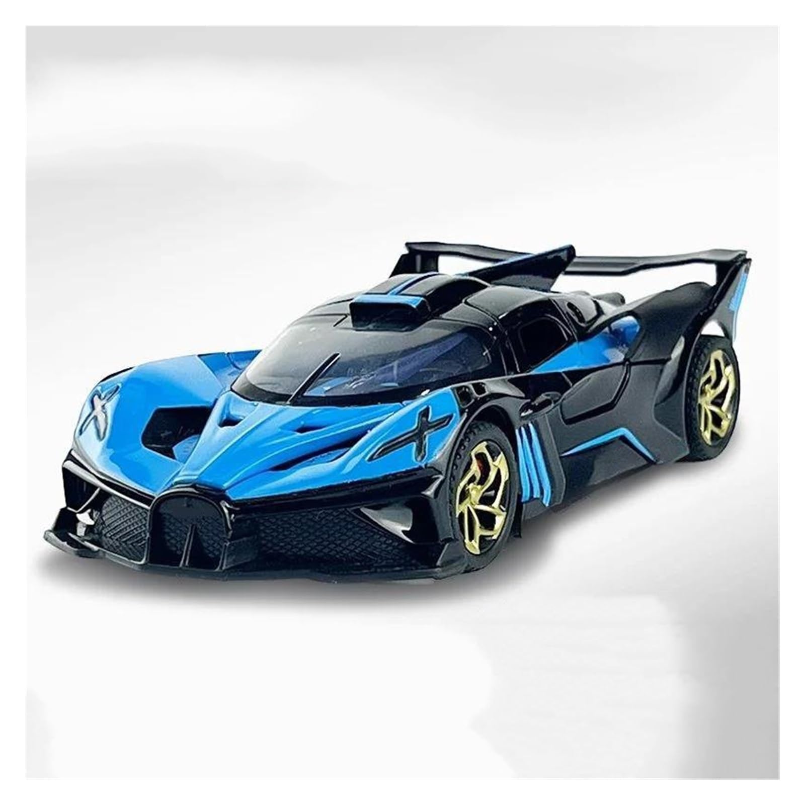 Uifcog Blue Die Cast Collectible Car Model For Bugatti For Bolide Diecast Model Car