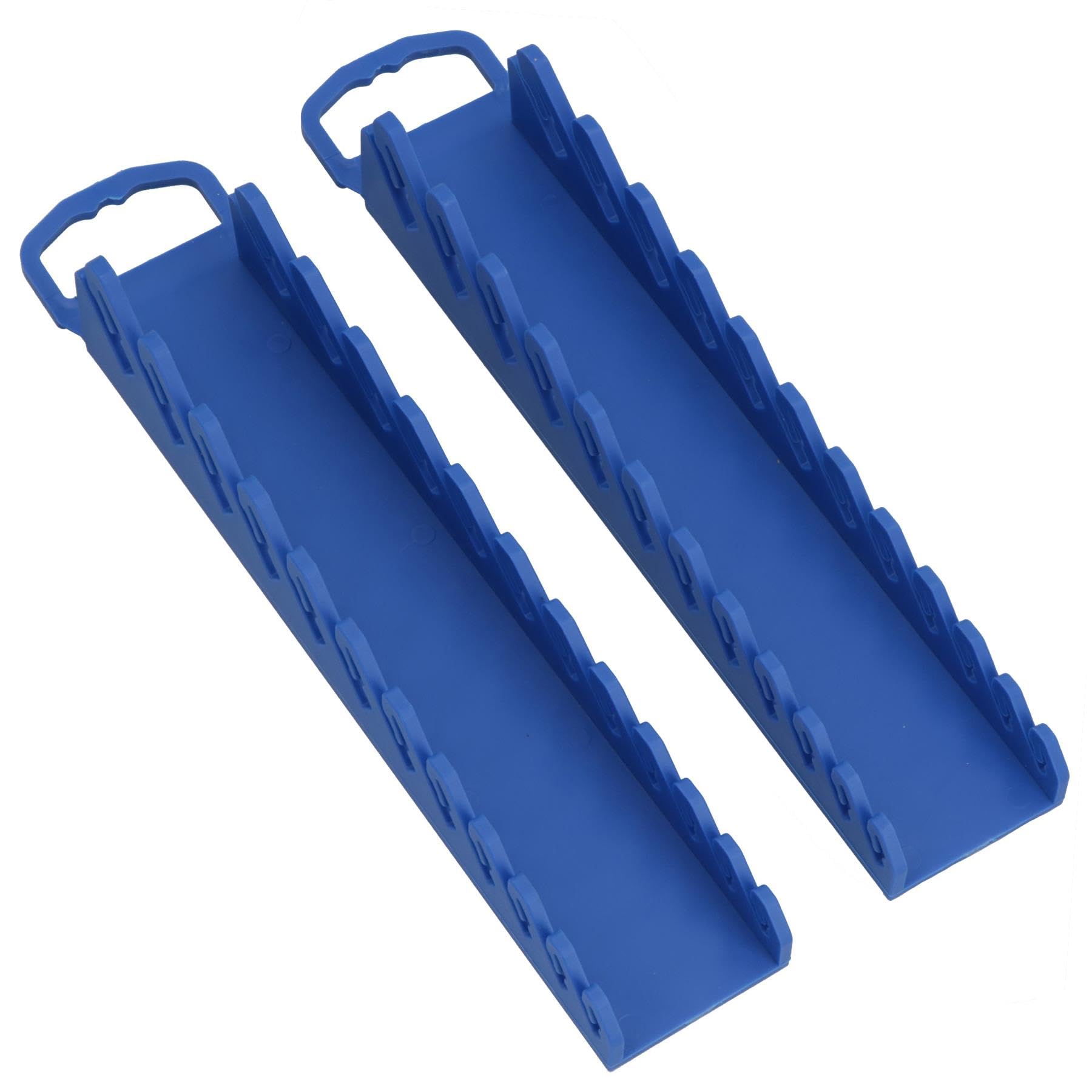 Ab Tools Magnetic Low Profile Stubby Spanner Racks Holders For 24 Spanners Mm Or Af