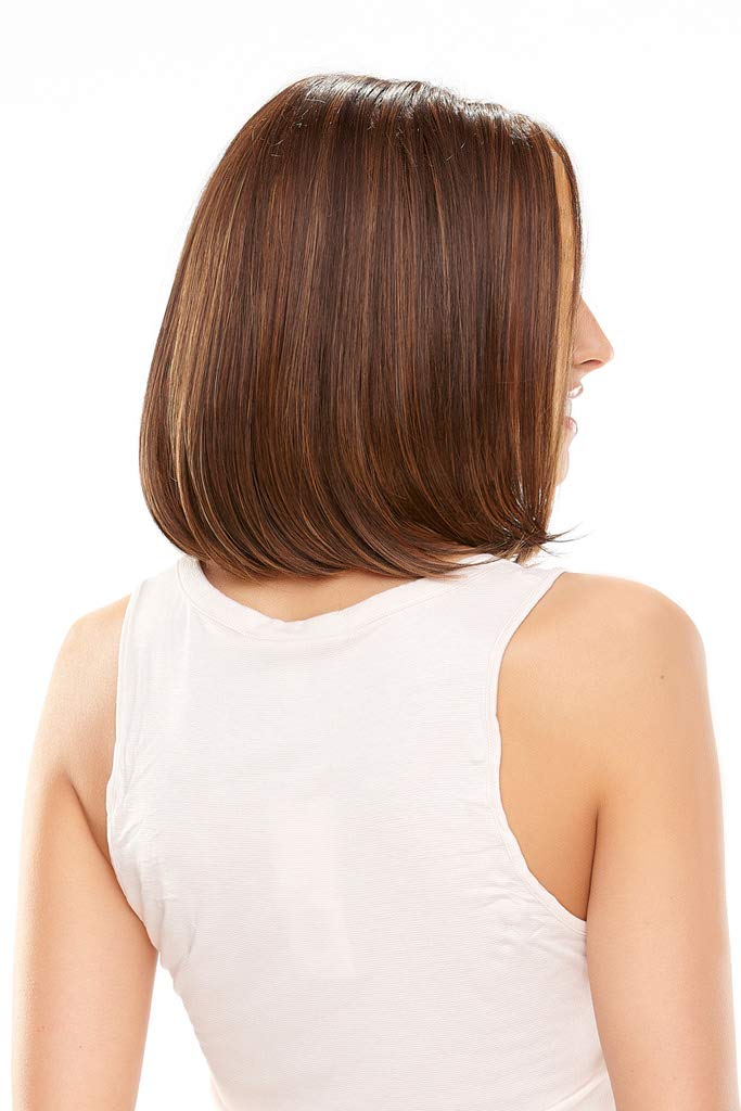 BUNDLE - 5 Items: Haute Heat Friendly Synthetic Wig by Jon Renau, Christy's Wigs Q & A Booklet, HD Smooth Detangler, Synthetic Shampoo & Wide Tooth Comb COLOR: 27T613