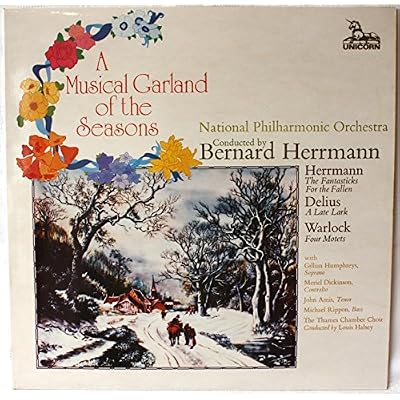 Unicorn - RHS 340: A Musical Garland of the Seasons: Bernard Herrmann: National Philharmonic Orchestra: Vinyl LP