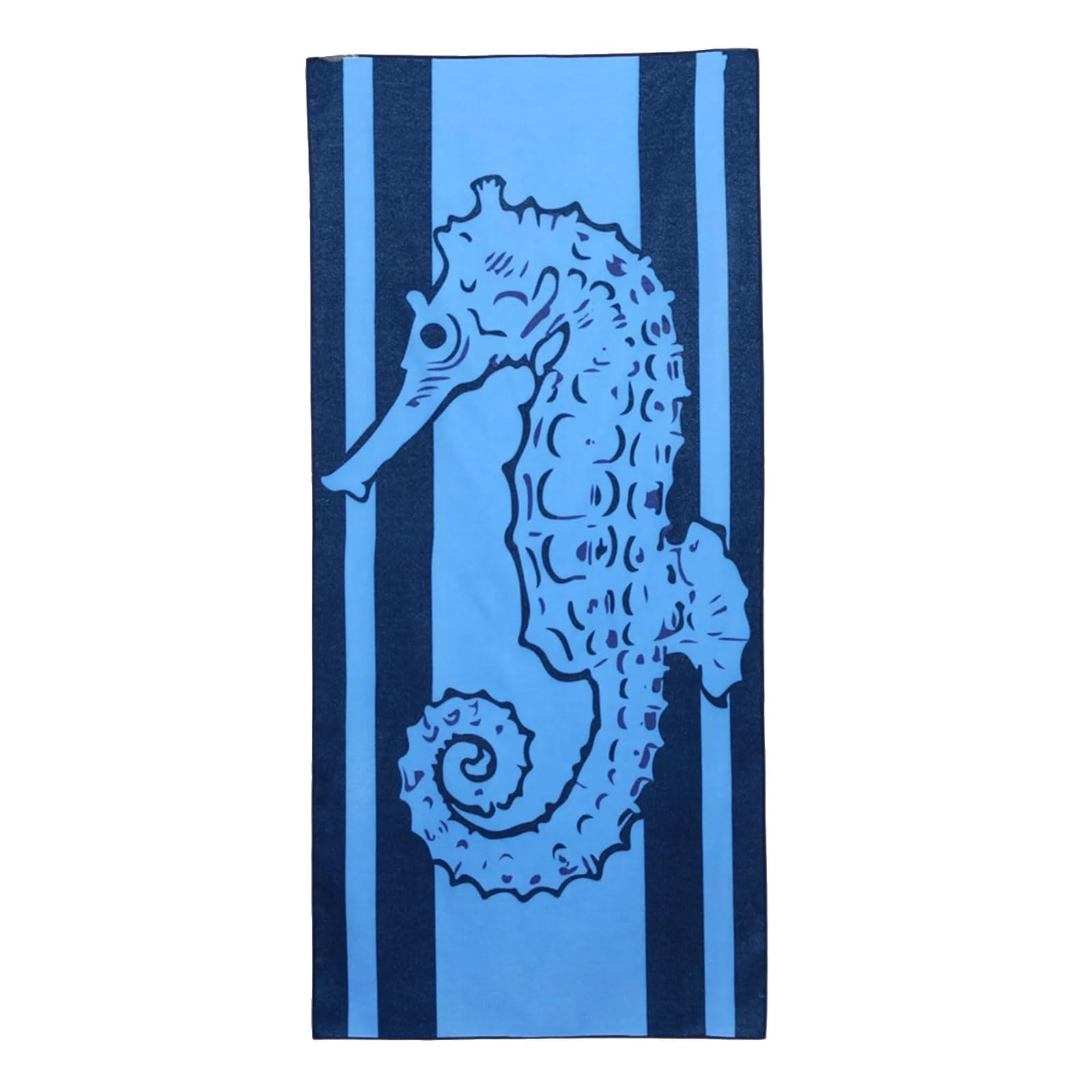 Kalttoy Seahorse Professional Fast Drying Beach Towel Microfiber Texture Perfect For Workout Swimming And Outdoor Sports 70X150cm Beach Towel