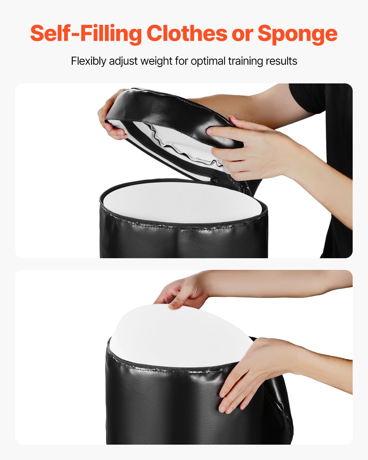 VEVOR Sac de Plaquage de Rugby 122 cm Non REMPLI, Matériels d’Entraînement de Football Américain, Coussin de Blocage avec Poignées, Équipement pour Exercices de Tacle Kickboxing Arts Martiaux