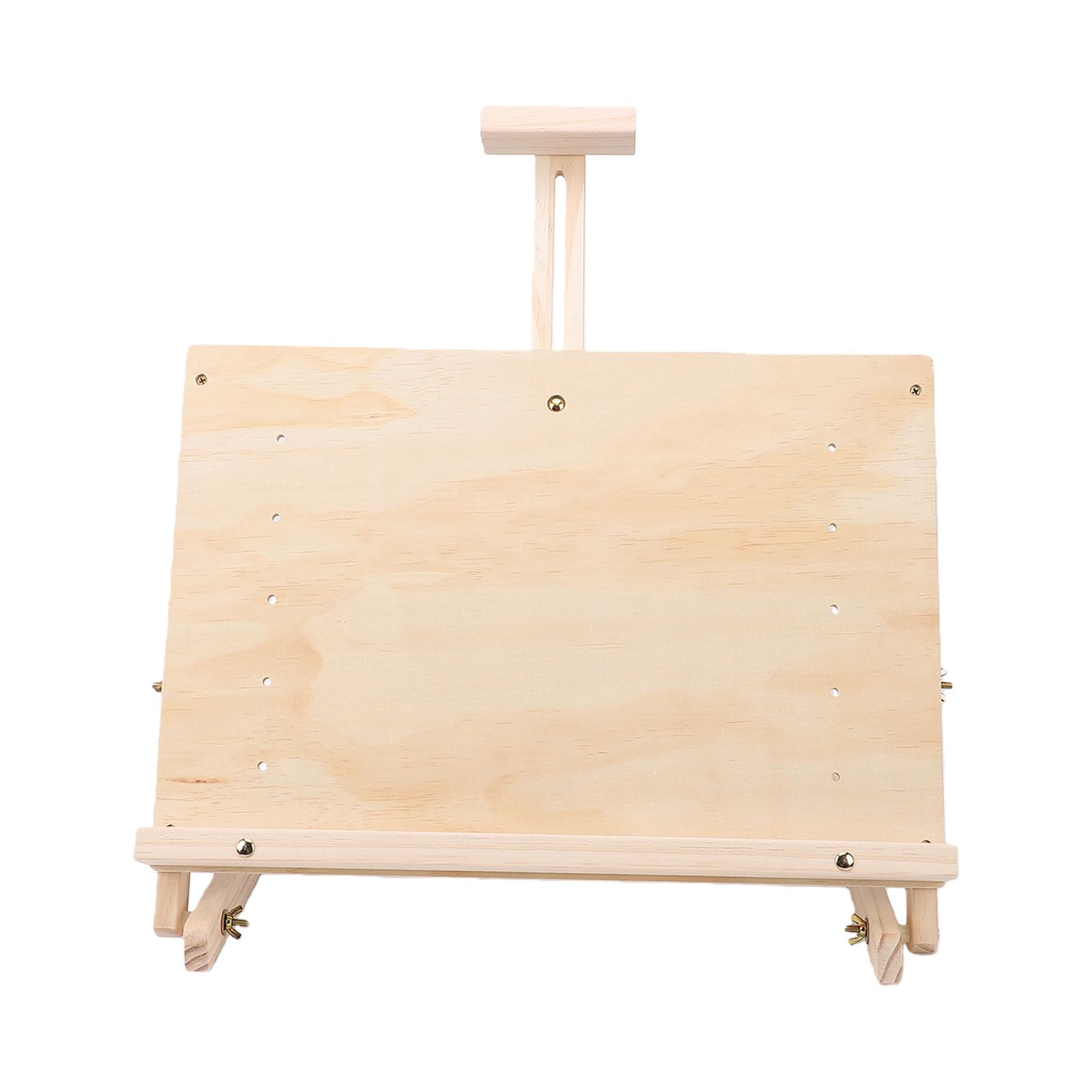 Ausla Caballete de Mesa, Caballete de Dibujo Ajustable de Madera de Haya, Soporte de Exhibición de Arte de Escritorio, Diseño Portátil de ángulo y Ajustable para Pintar Bocetos, Libros, Tabletas,