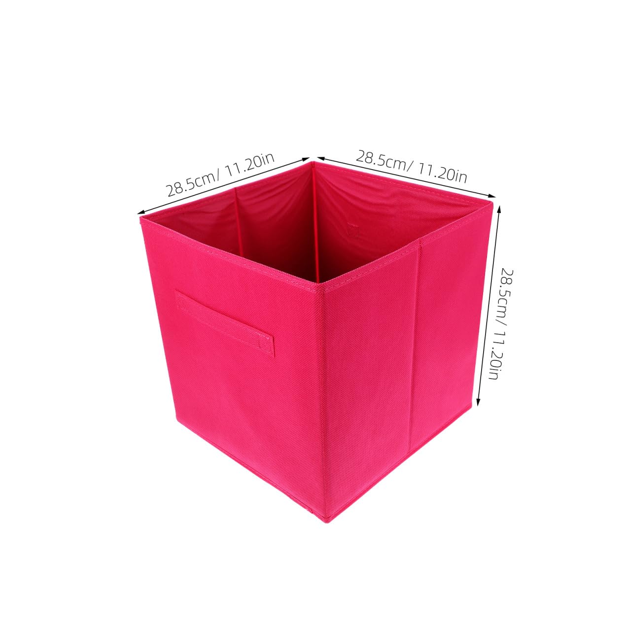 POPETPOP Caja de Almacenamiento de Tela Plegable para Ropa Gran Capacidad, Diseño Multifuncional Tipo Cajón, Paquete de 4 Unidades para Habitación Infantil y Hogar