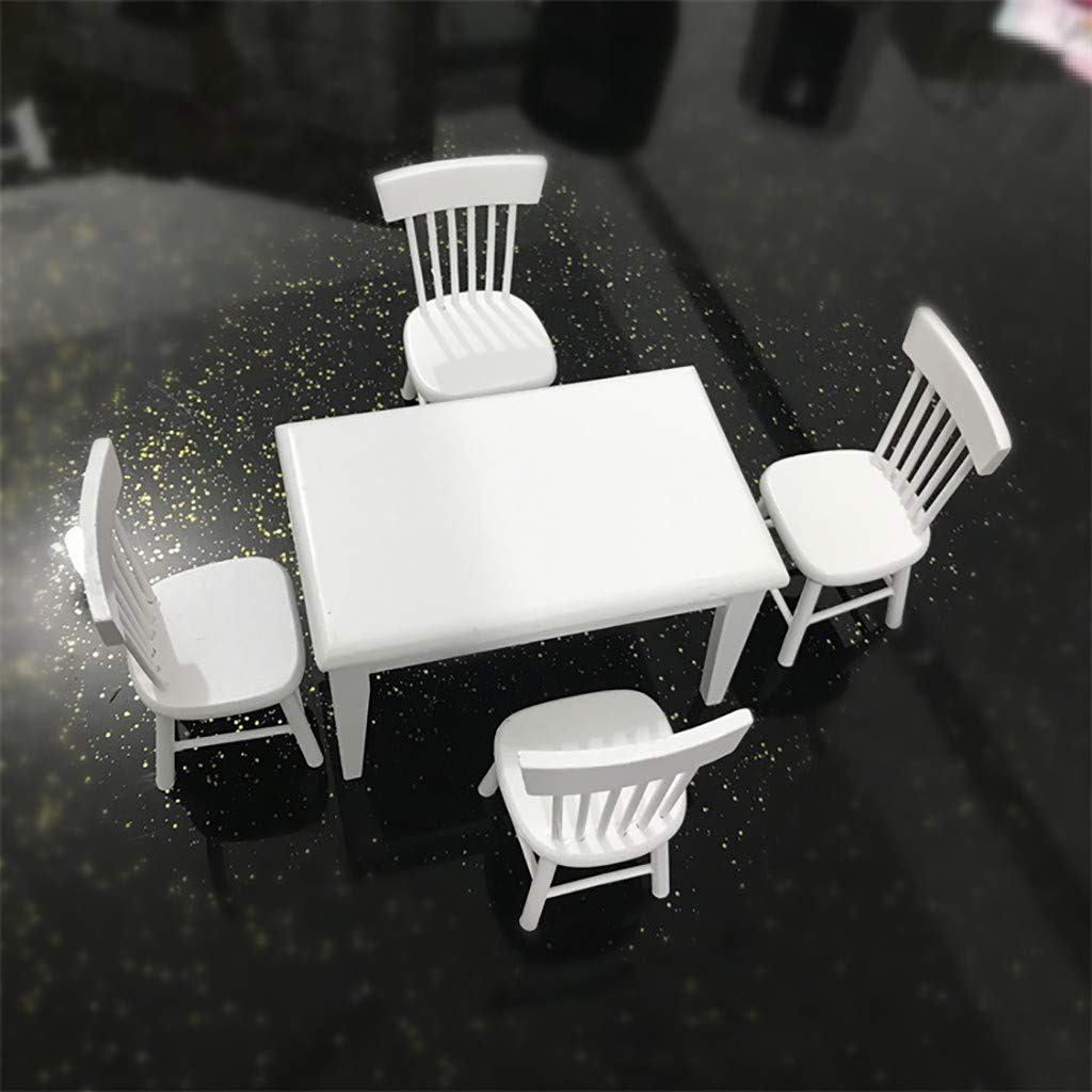 Set De Muebles Para Casa De Muñecas En Miniatura 1:12, 23 Piezas De Resina Con Diseño Realista Y Acogedor, Incluye Sofá, Cama, Armario Y Más, Juguete Educativo Para Desarrollar Imaginación Y Habilidades Cognitivas De Niños Y Niñas