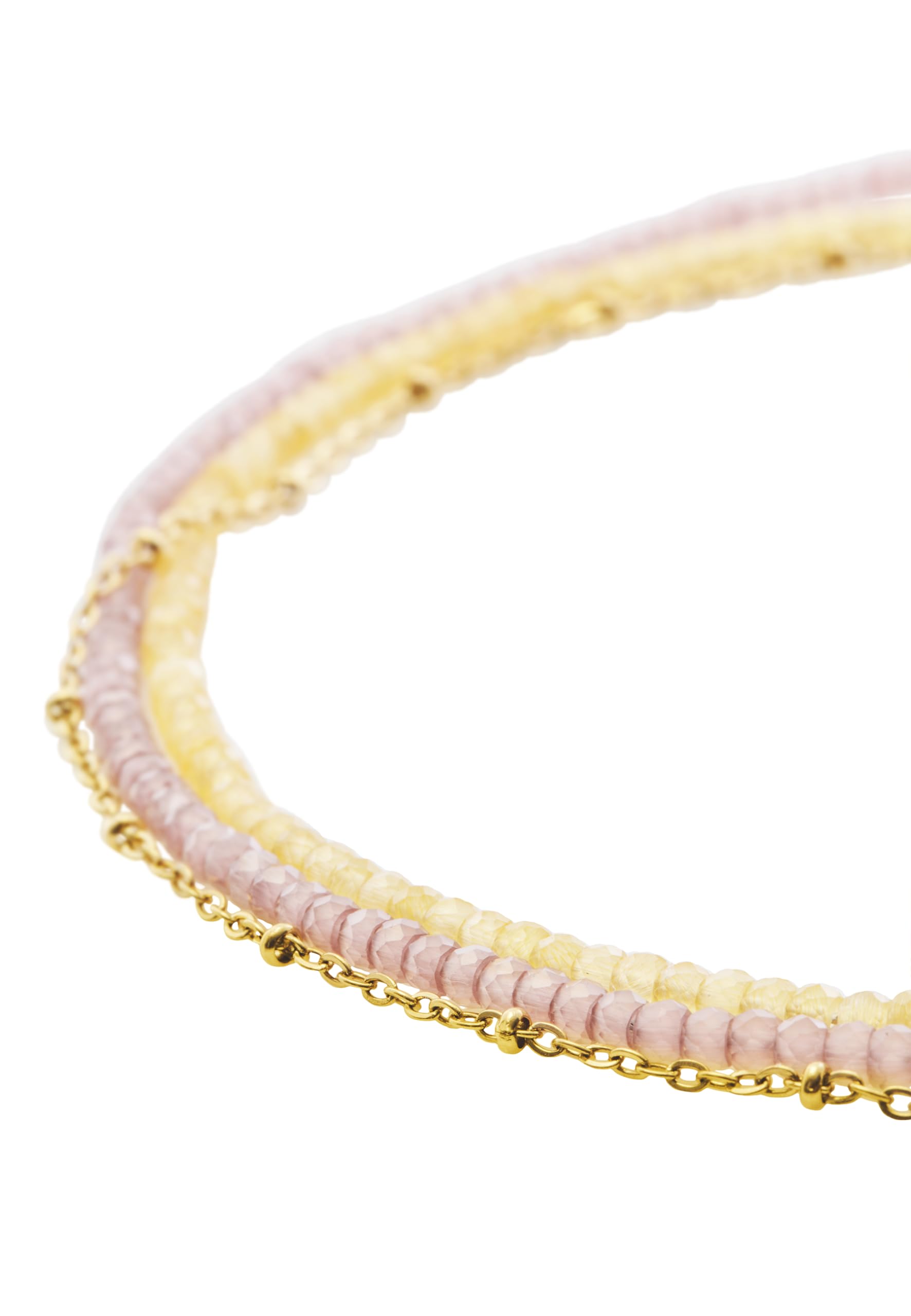 Breil, Collezione Magnetica System, Girocollo Donna in Acciaio Lucido Effetto Specchio e Pietre Naturali, Pratica Chiusura con Magnete, Idea Regalo Donna