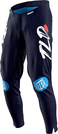 Troy Lee Designs GP PRO Pant; PARTICAL Navy/Orange 30, Blue, bule