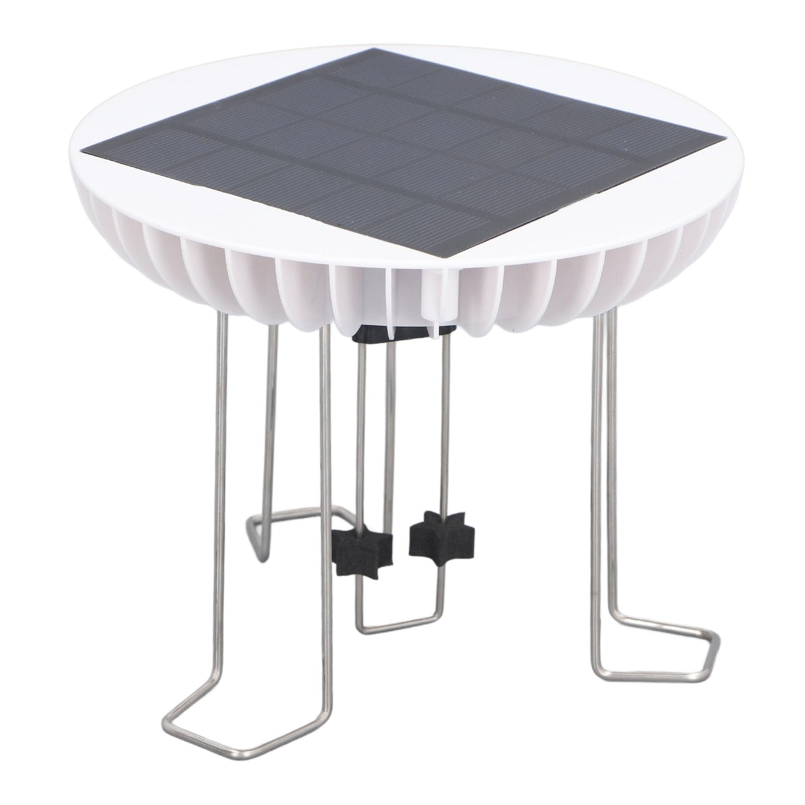 Agitatore Solare per Acqua, Agitatore Solare Silenzioso per Vasca per Uccelli con Pannello 5V 2W, Impermeabile IP65 per la Decorazione del Laghetto da Giardino