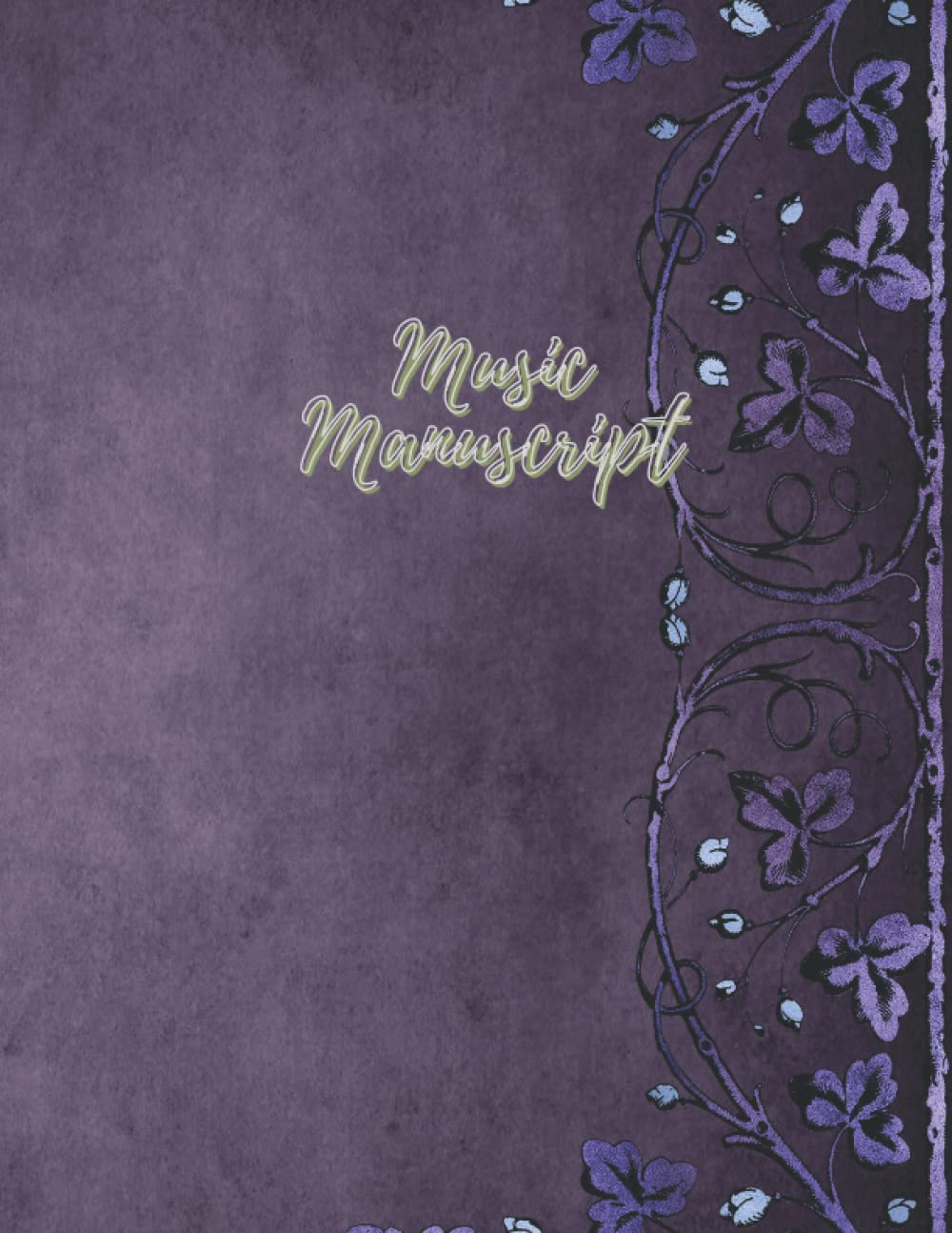 Cahier de musique piano grand format 100 pages à double portée nette