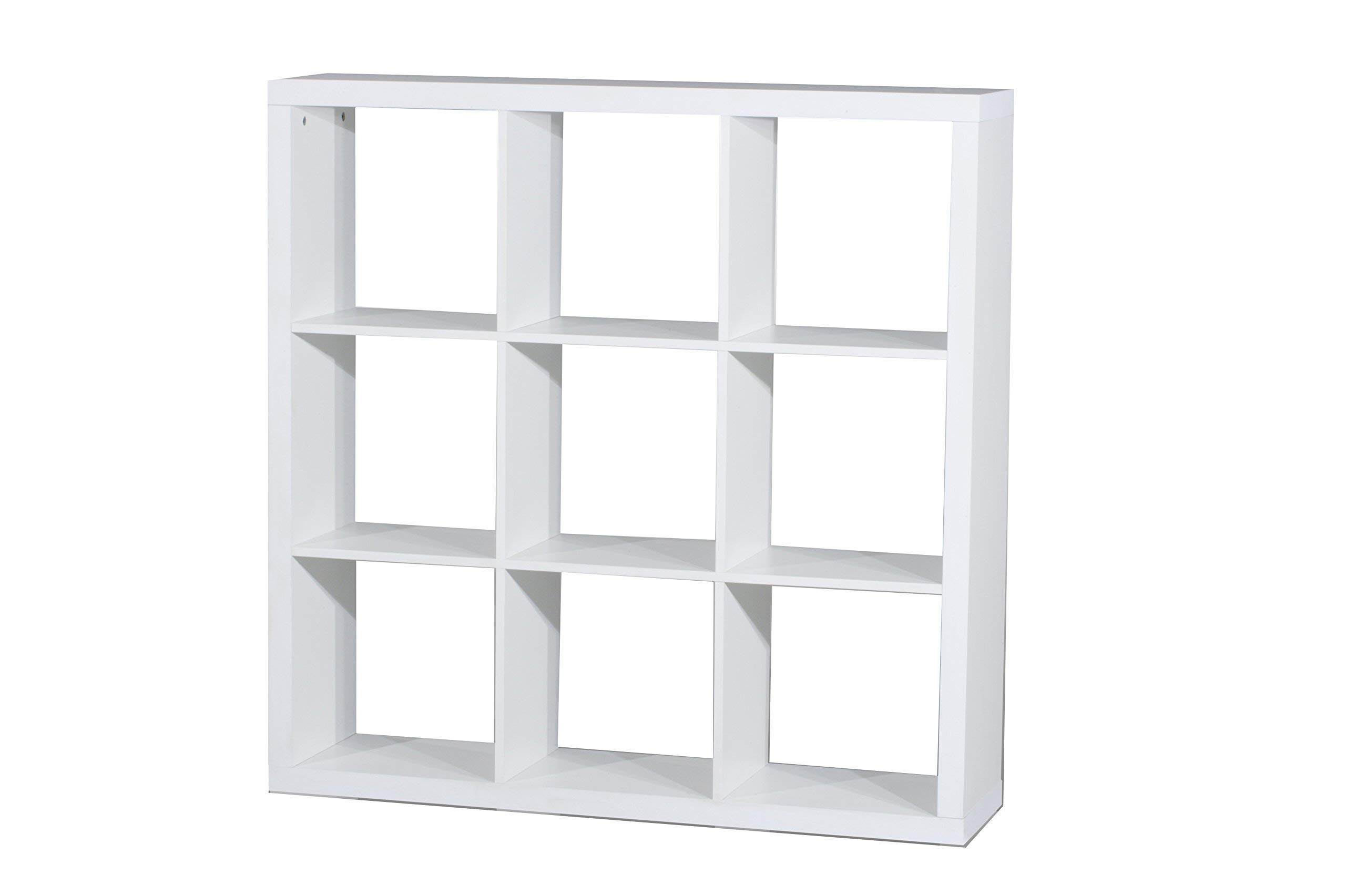 Kit Closet Kubox - Libreria, 9 vani, colore bianco