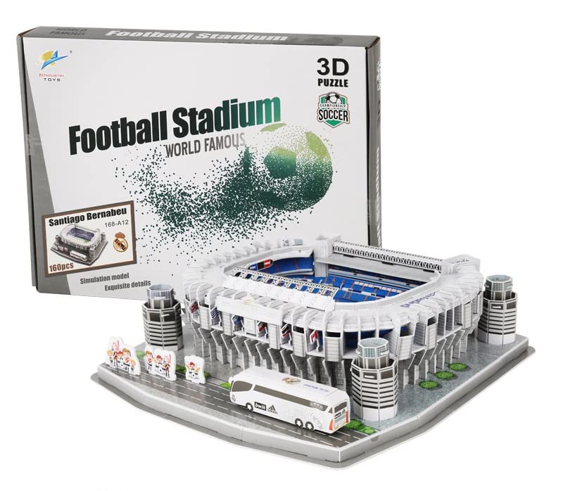 Amazon | 3D 組み立て模型 世界のサッカースタジアム (エスタディオ