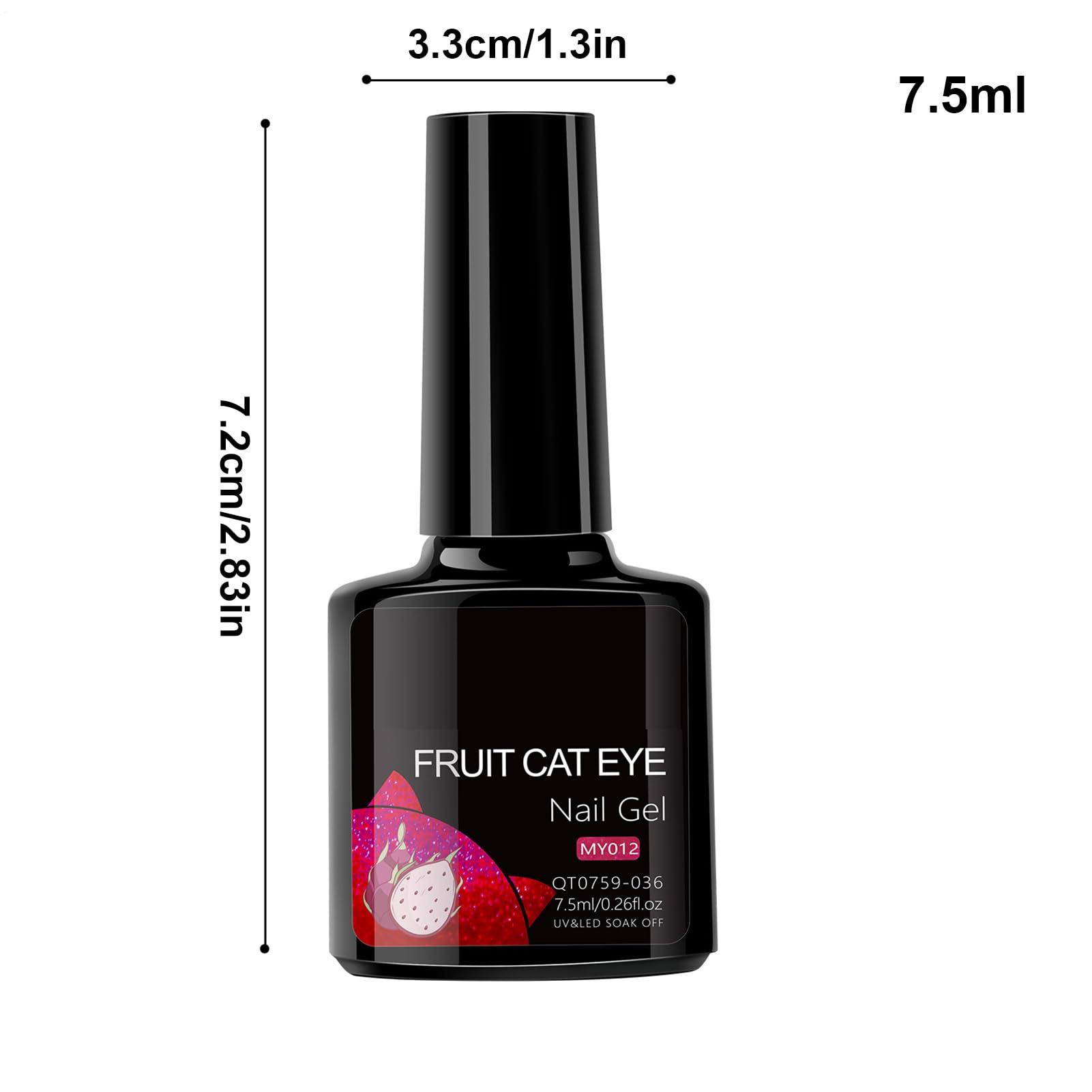 Smalto gel per unghie con effetto gatto, per donne