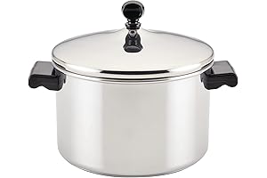 Farberware Classic Stainless Steel 4-Quart Covered Saucepot for Any Kitchen Essential