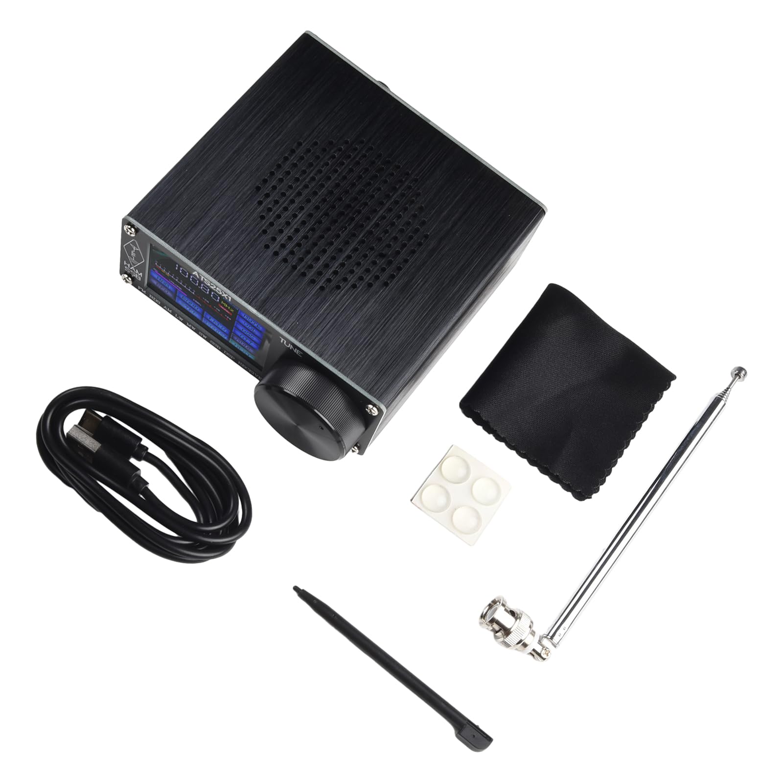 ATS 25 für X1 Si4732 Fullband-Radioempfänger, DSP-Funkempfänger mit 6.1 cm Touchscreen