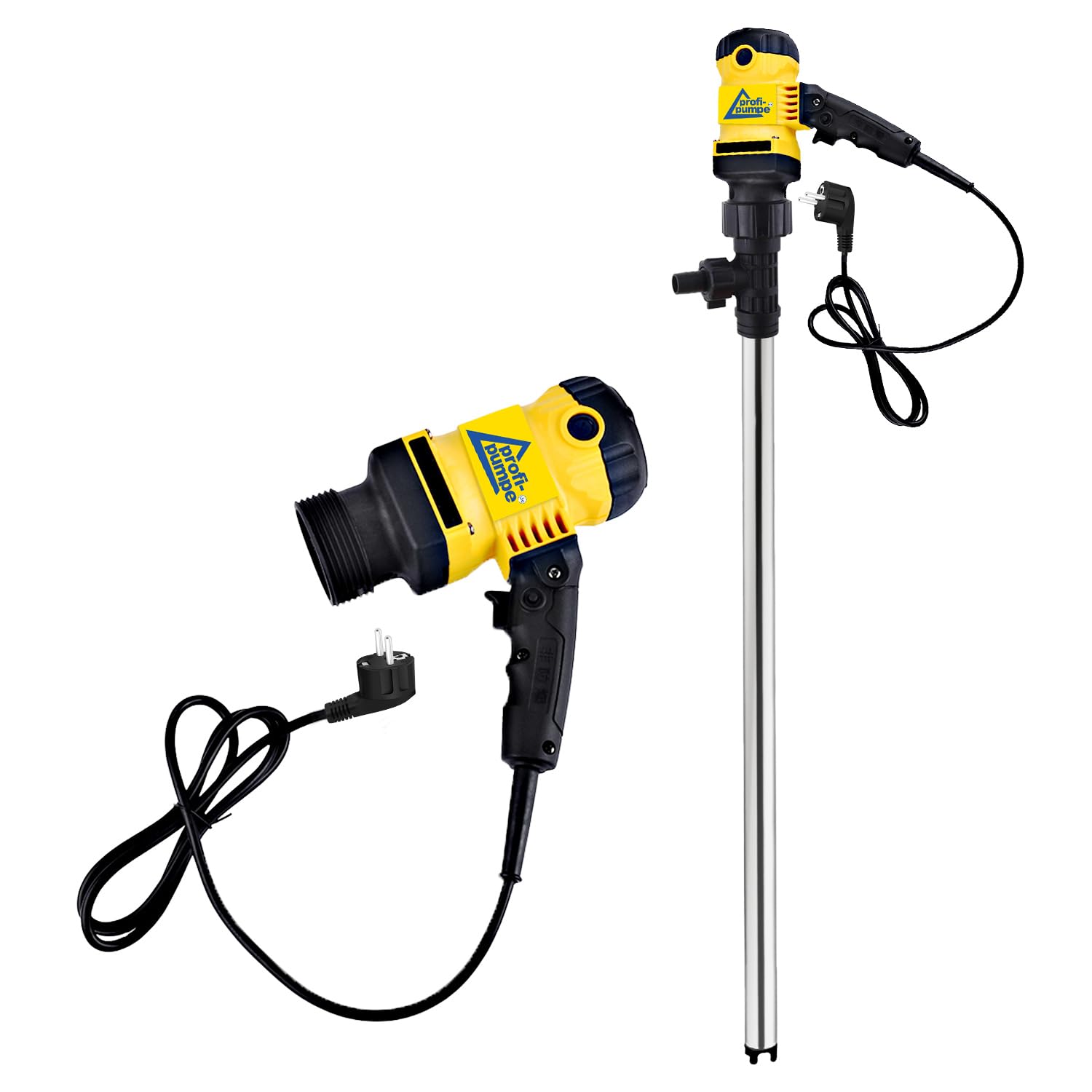 Pompa per fusti diesel POMPA PER OLIO RISCALDANTE PER BIOdiesel POMPA DIESEL 230V AUTOASPIRANTE, POMPA ASPIRAZIONE OLIO POMPA DI RIEMPIMENTO POMPA ELETTRICA PER FUSTI per GASOLIO e OLIO RISCALDANTE