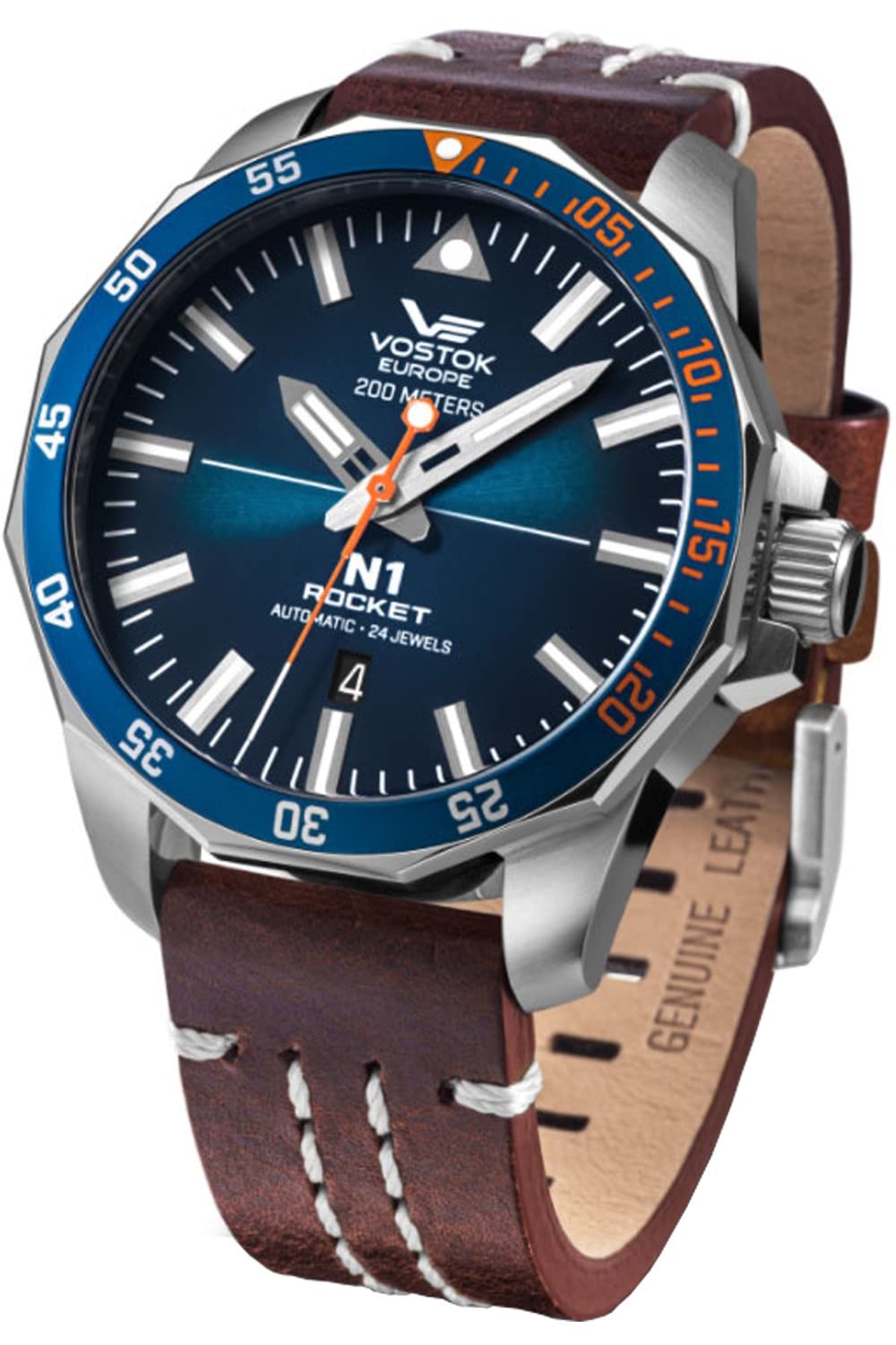 Vostok Europe Herrenuhr Automatik Rocket N1 NH35A-225A615S