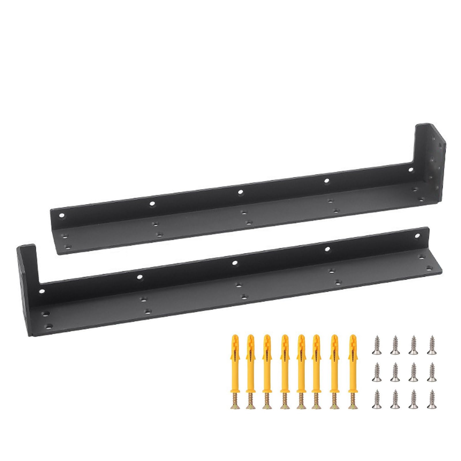 Qsvbeeqj Floating Shelf Brackets Heavy Duty Metal Shelves Brackets Suspended Tripod Brackets Wall Shelf
