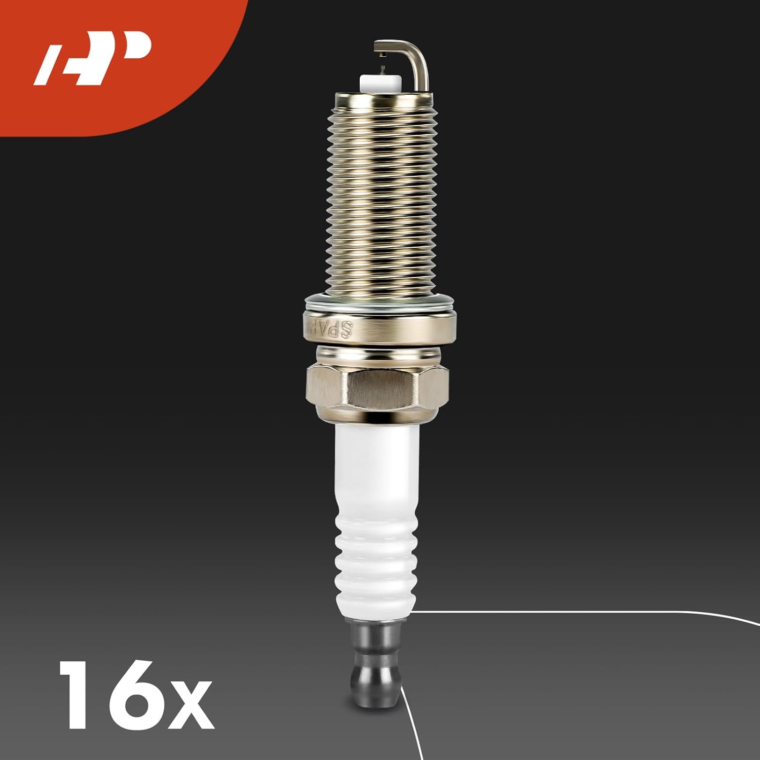 A-Premium 8x Ignition Coil Pack and 16x Iridium Spark Plugs Compatible with Ram 1500, 2500, 3500 & Jeep Grand Cherokee, Commander, Wagoneer & Dodge Charger, Durango, Challenger & Chrysler 300, Aspen