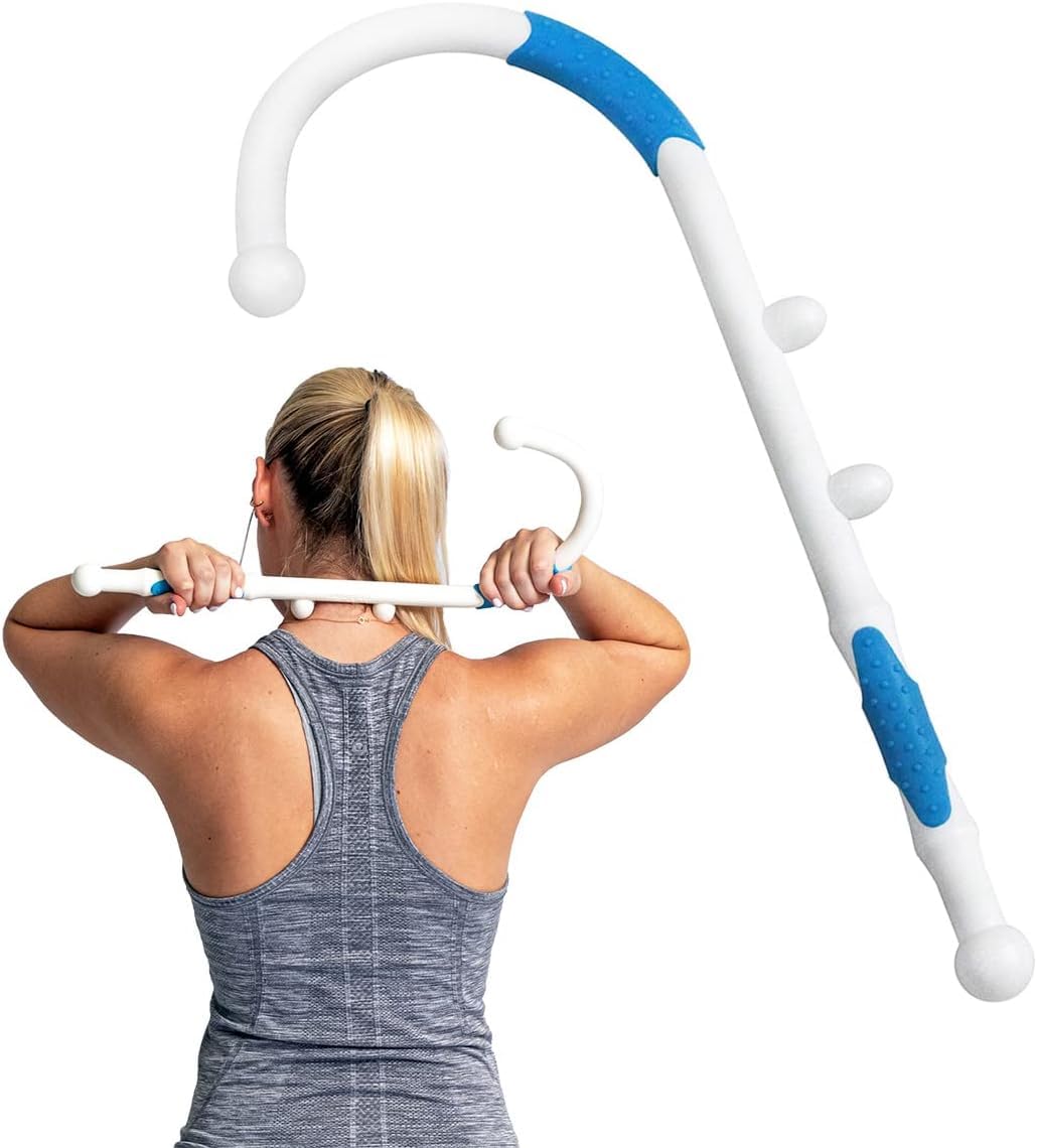 ProStretch Addaday Mini Knot Bad Gen 3 Crochet Canne à Trigger Point Outil d'auto-massage pour le dos, le cou et le soulagement de la douleur