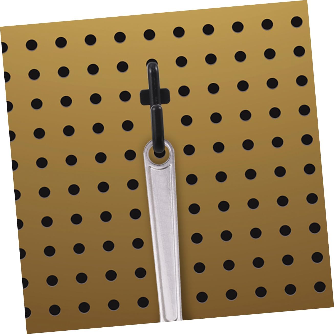 Cabilock 80pcs Garage Pegboard Hooks Plastic Hooks Wall Mounting Tool Hangers for Display