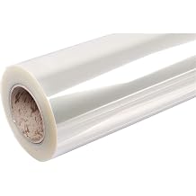 HOHOFILM Clear Window Film Safety and Security Anti Shatter Glass Film Self-Adhesive Explosion-Proof Vinyl,6ftx3.2ft