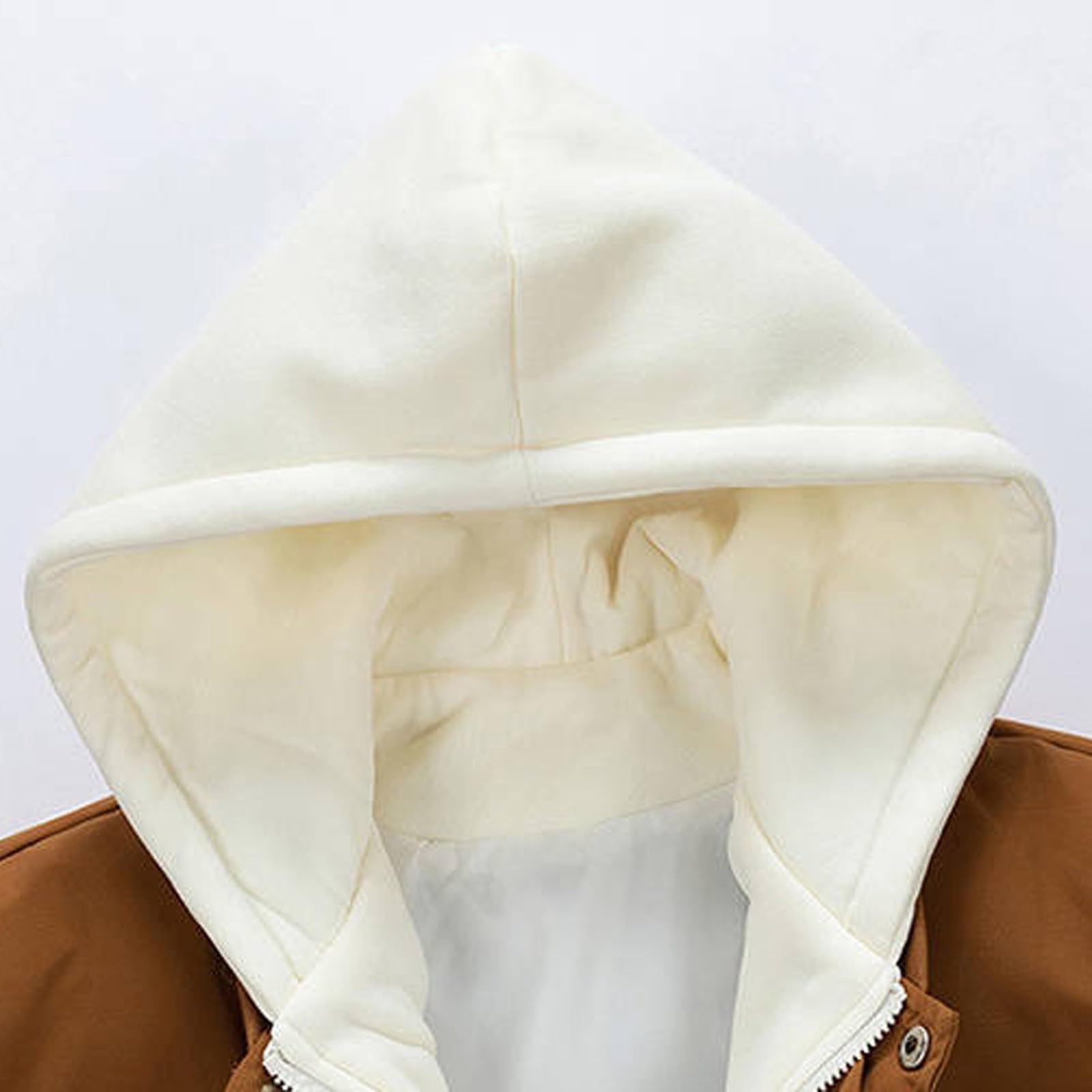 Genérico Cazadora Hombre Invierno Cazadoras Calor Grueso Chaqueta de Pluma Ultra Ligero Abrigo Cortavientos Trabajo cálida e informal a prueba viento parka para exteriores