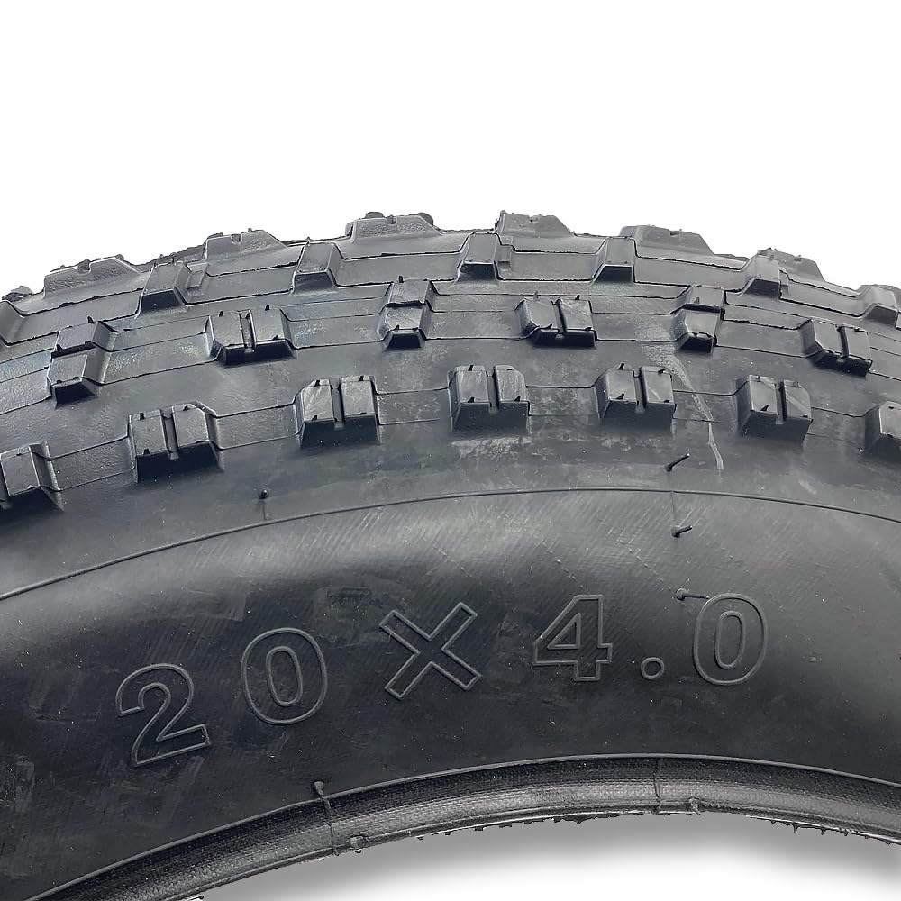 KIT COPERTONE FAT BIKE ANTIFORATURA CAMERA D'ARIA 20 X 4.0 100 90 406 AMERICA VALVOLA