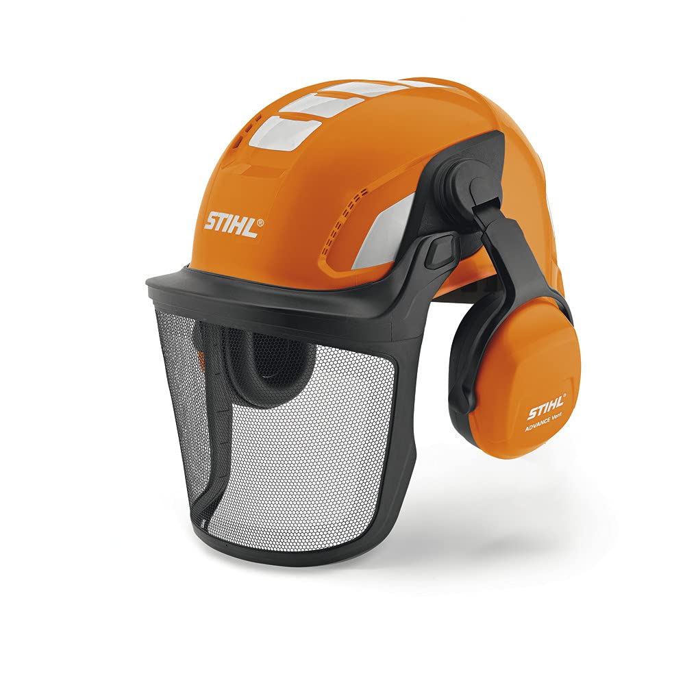 Stihl Casco Advance Vent - Full-face, Naranja, Ajustable, EN 352, EN 397, EN 1731