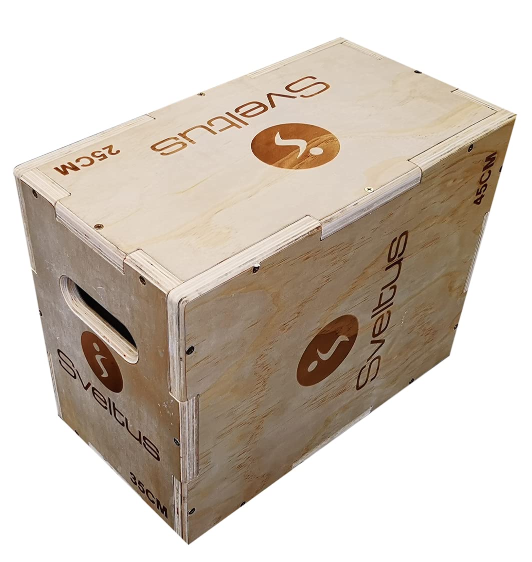 HOMCOM Box Jump Plyometrie 3 in 1 Gerät Sprungkasten Muskelaufbau