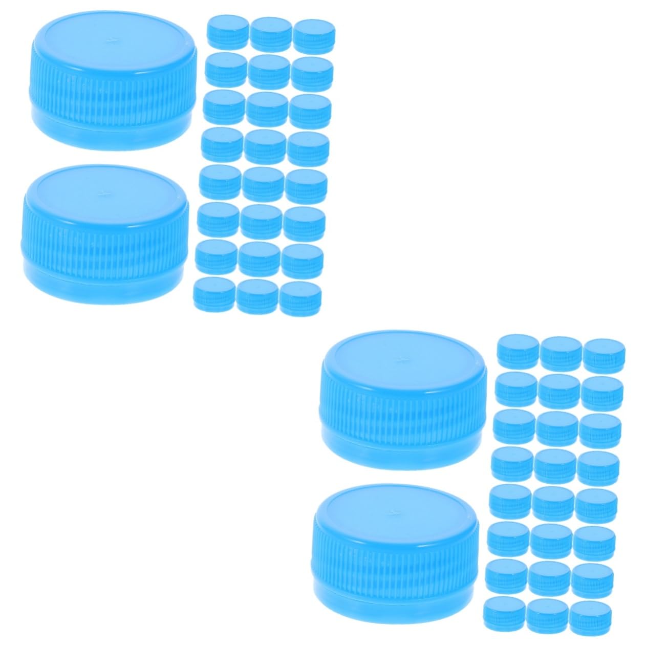 Amazon｜Zerodeko 200個 瓶のキャップ ペットボトルの密閉蓋 水筒用の