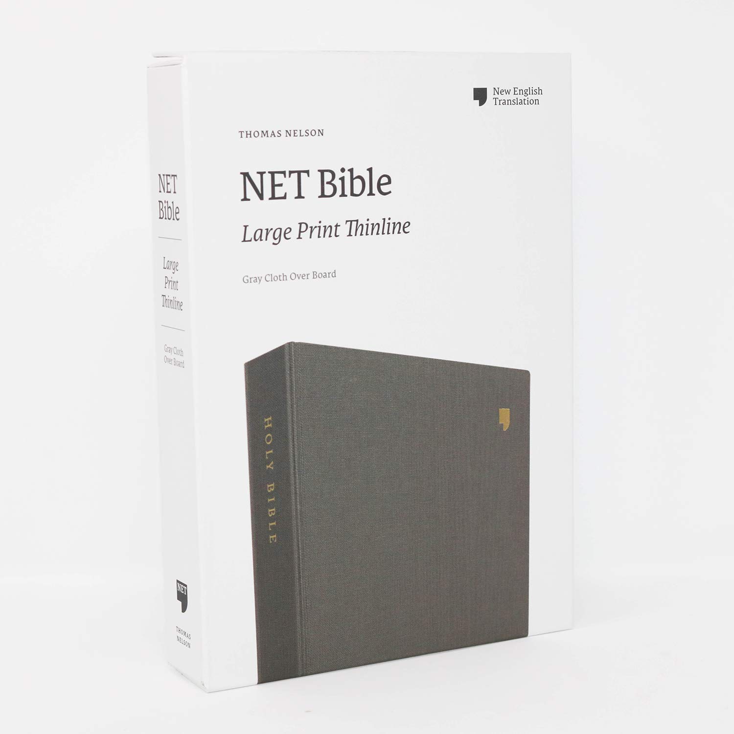 NET Bible, Thinline Large Print, Cloth over Board, Gray, Comfort Print: Holy Bible - Image 6