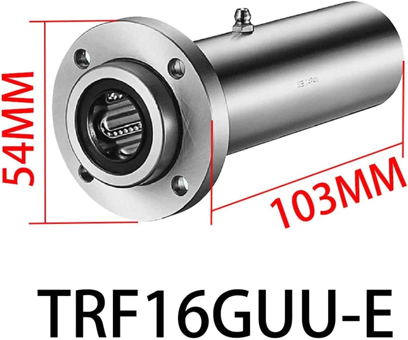 NB TRF-E Round Flange Triple Type with Guide End Linear Bushing Bearing TRF6UU-E TRF16GUU-E TRF20GUU-E(TRF16GUU-E)