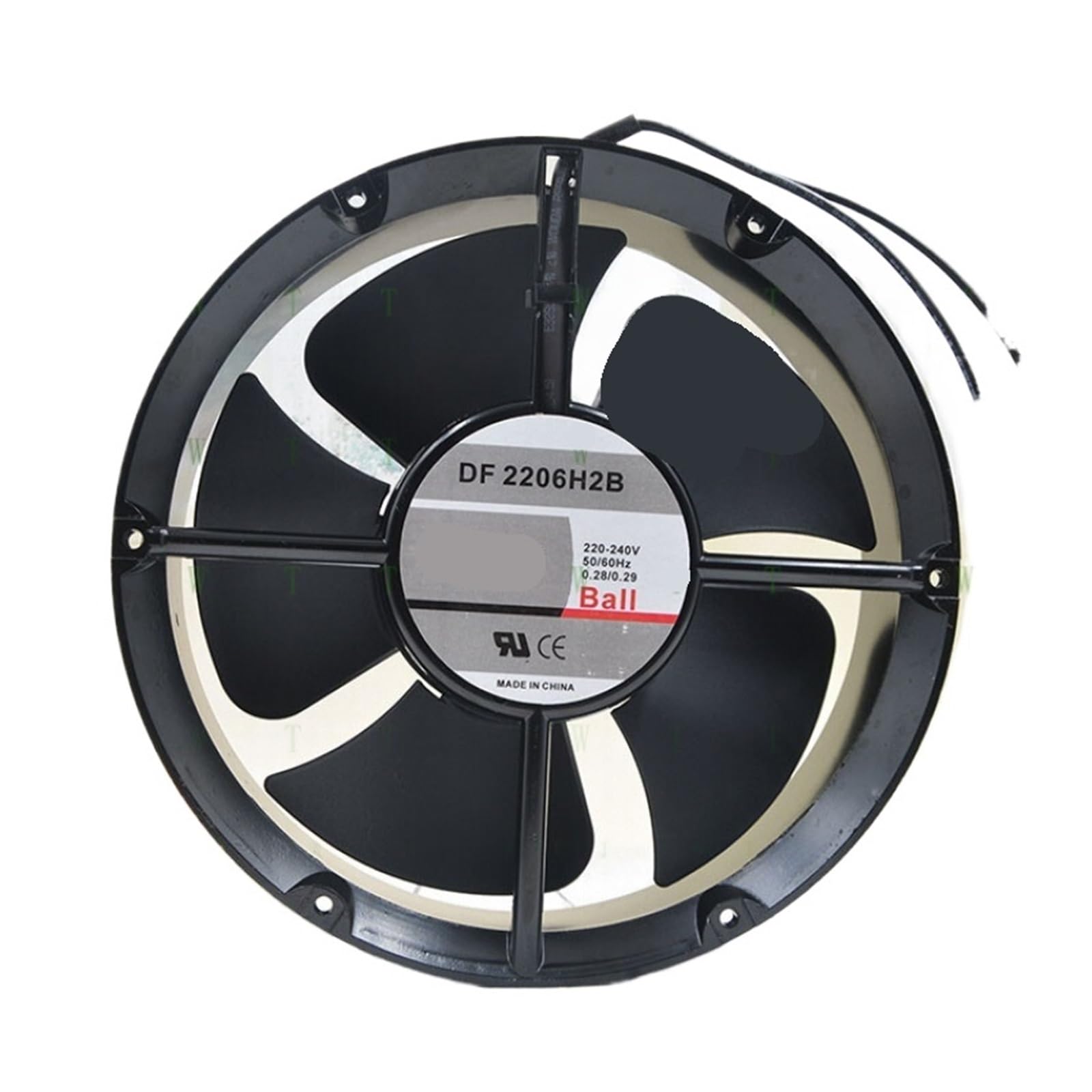 YMUGUEGH 22cm 220v 0.28a DF2206H2B fan