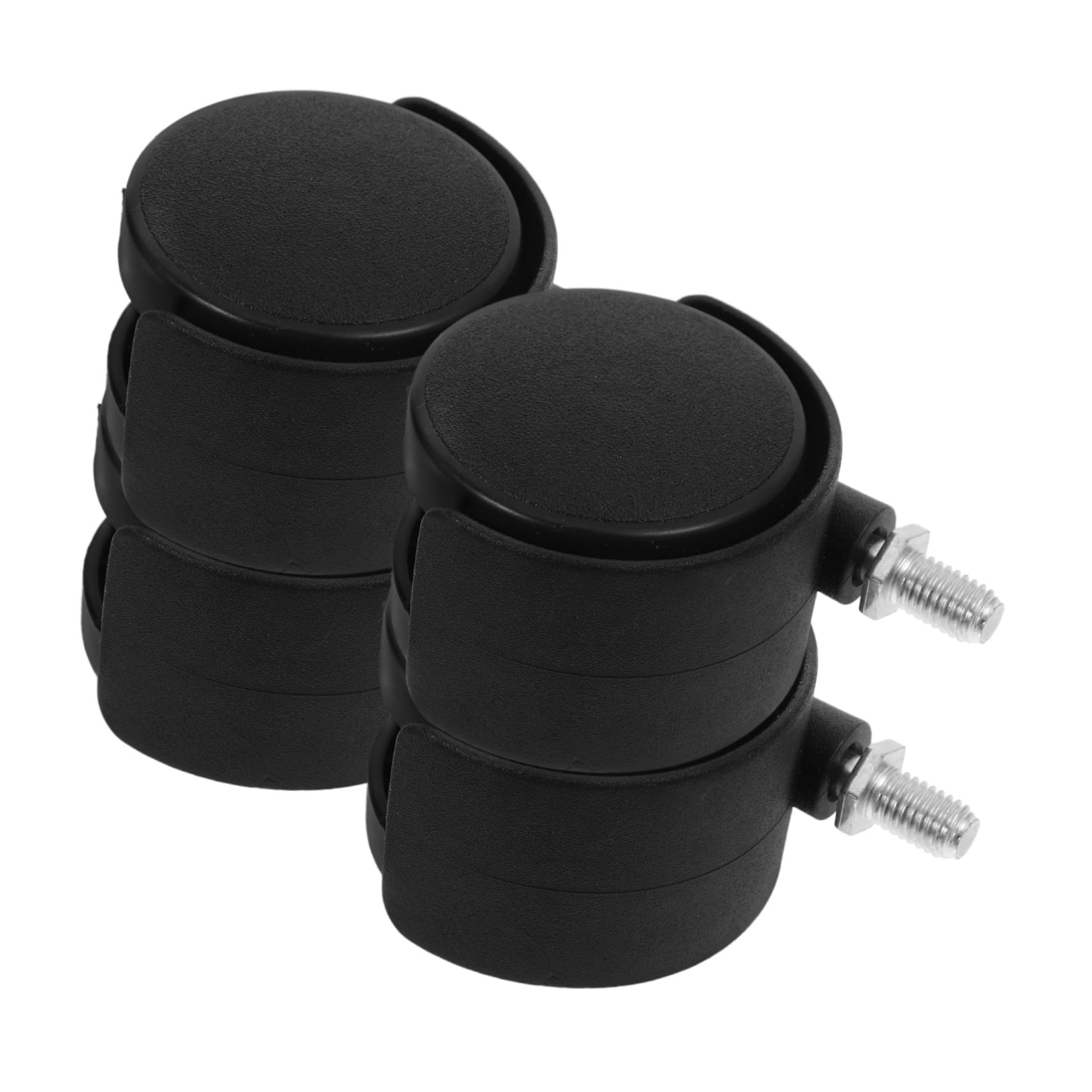 4pcs kółka skrętne Śruba Gwintowany Koła Obrót do Biuro Krzesło Desk Rząd Dom Zastosowanie Zamienny koła jezdne do Komputerowy Krzesło