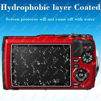 ULBTER Screen Protector for Olympus TG-7 TG-6 TG-5 TG-4 TG7 TG6 [3 Pack]