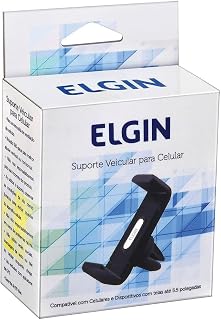 Suporte Veicular para Celular de até 6" Elgin, Elgin, 46RSUPCEL000, Preto