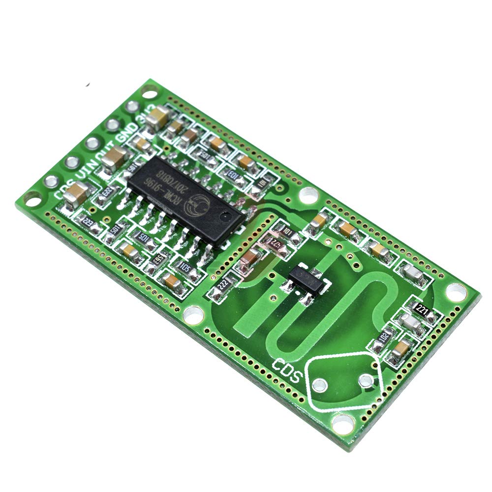 Sensore Radar RCWL-0516 Per Arduino - 5 Pezzi Con Cavi Jumper - Rilevamento Movimento A Microonde