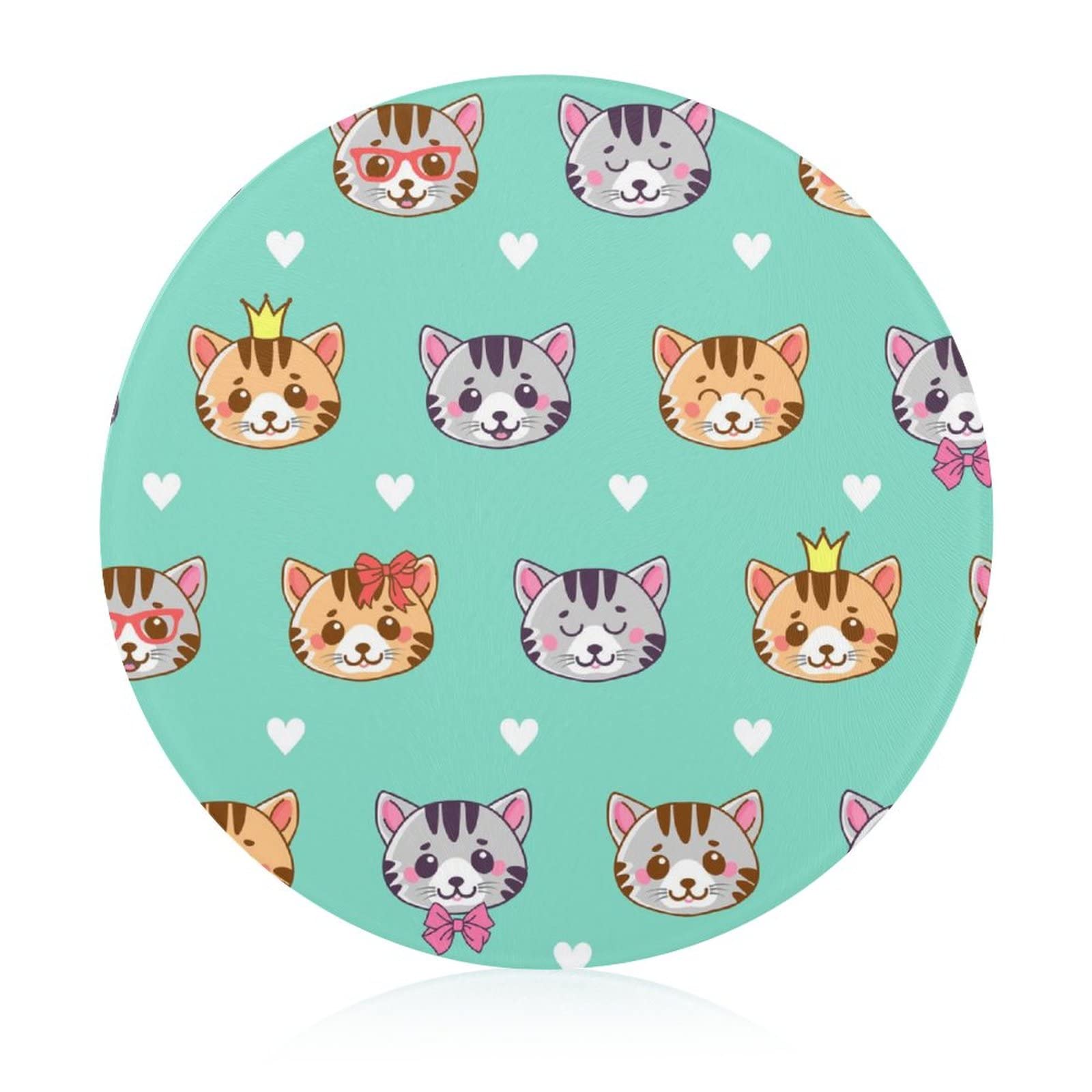 Planche à découper antidérapante chat pour éviter les rayures