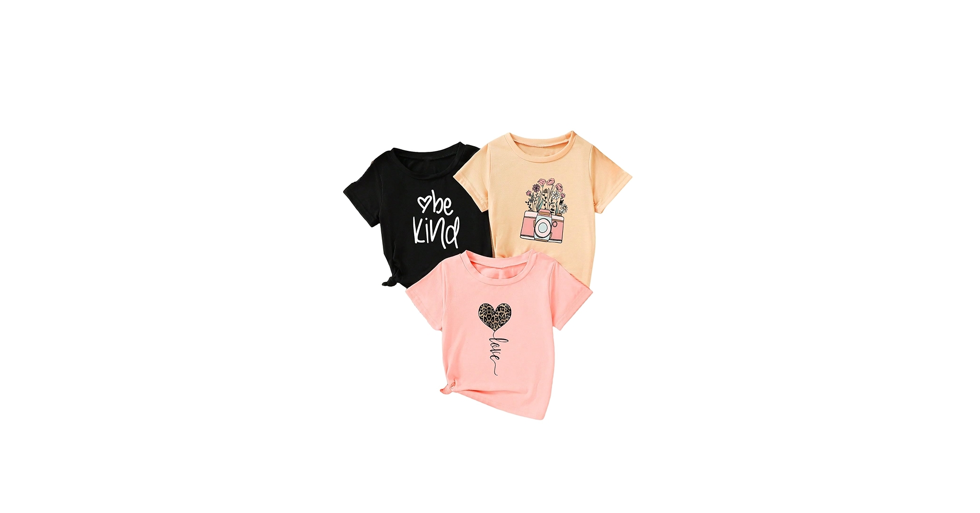 Amazon.com: SOLY HUX Toddler Girl's Graphic tees Short
