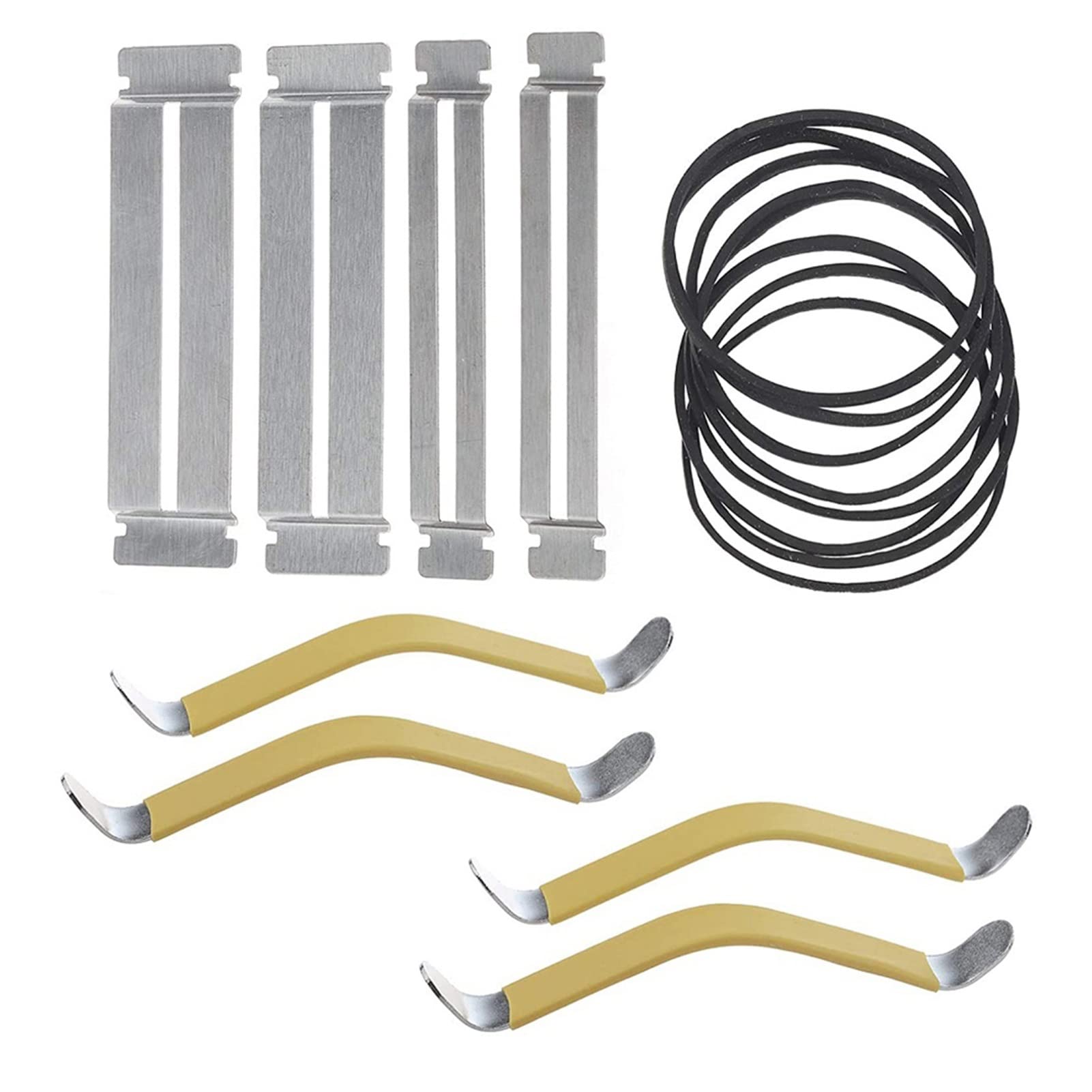 Strumenti per Chitarra Divaricatori per Corde Rivestiti in Gomma per Chitarra Protezione per Tastiera con Strumento Elastico