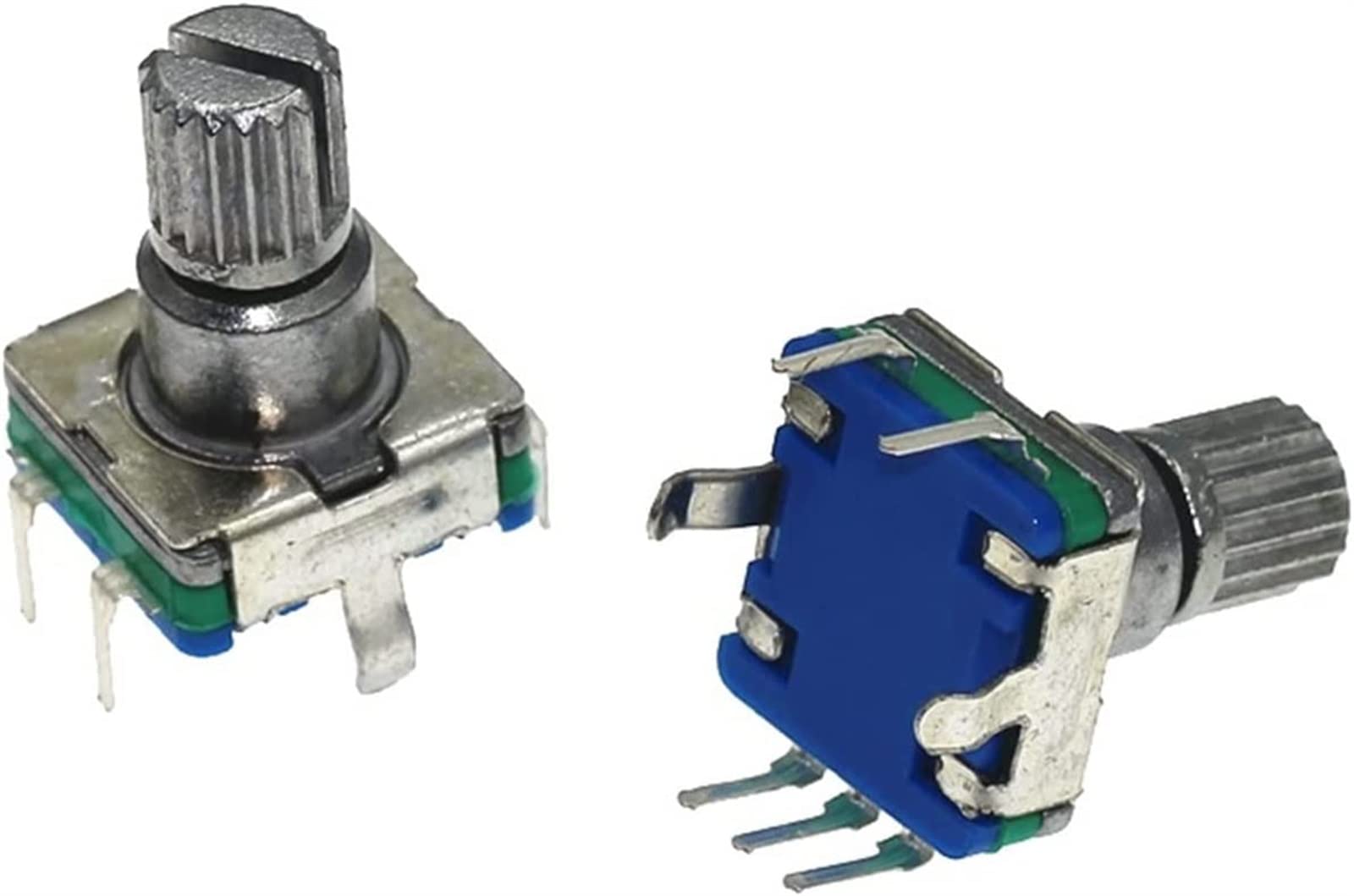 Encodeur Rotatif EC11 - 5 Pièces - 360 Degrés Avec Interrupteur - Pour Électronique, Audio, Automobile