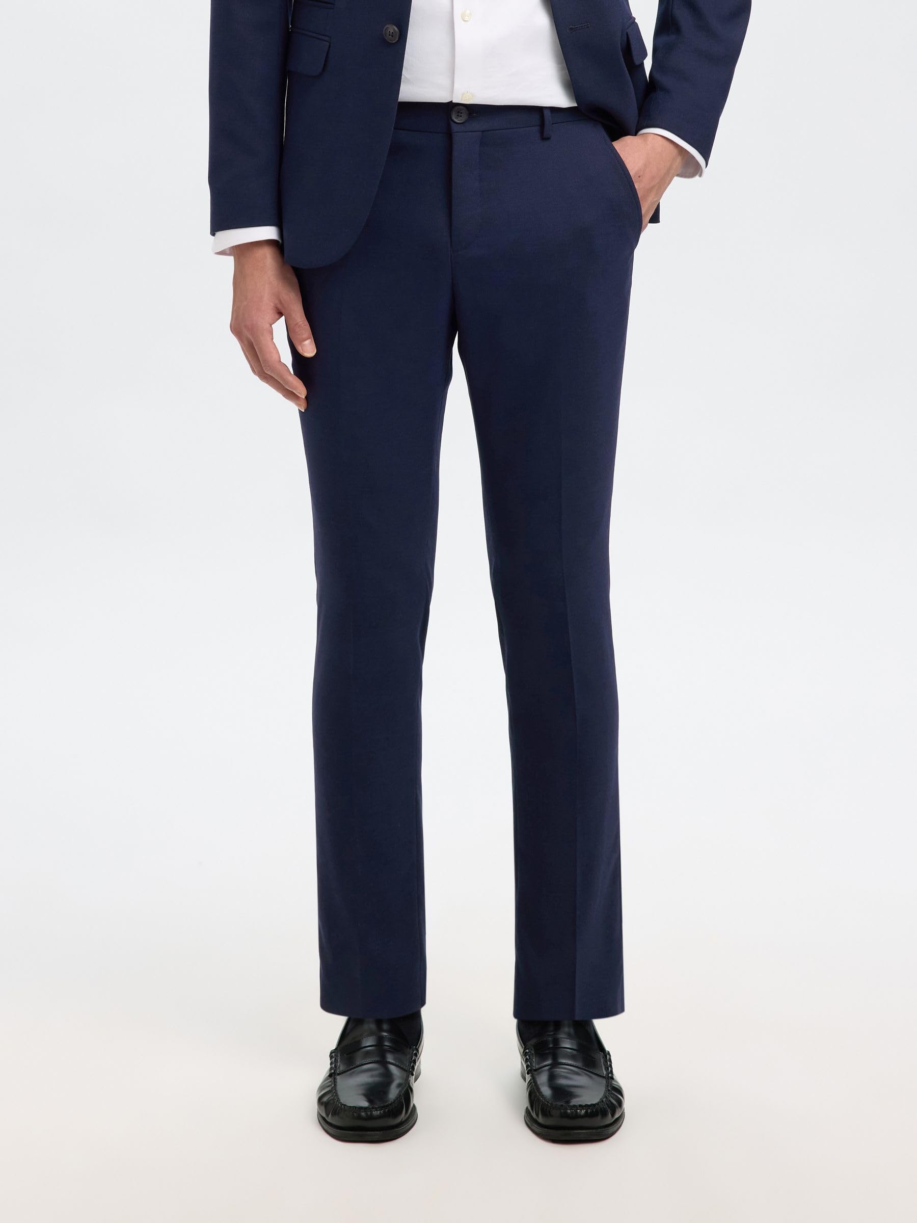 SELECTED HOMME Trousers Woven Wool Blend